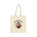 Cozy Mocha Canvas Tote