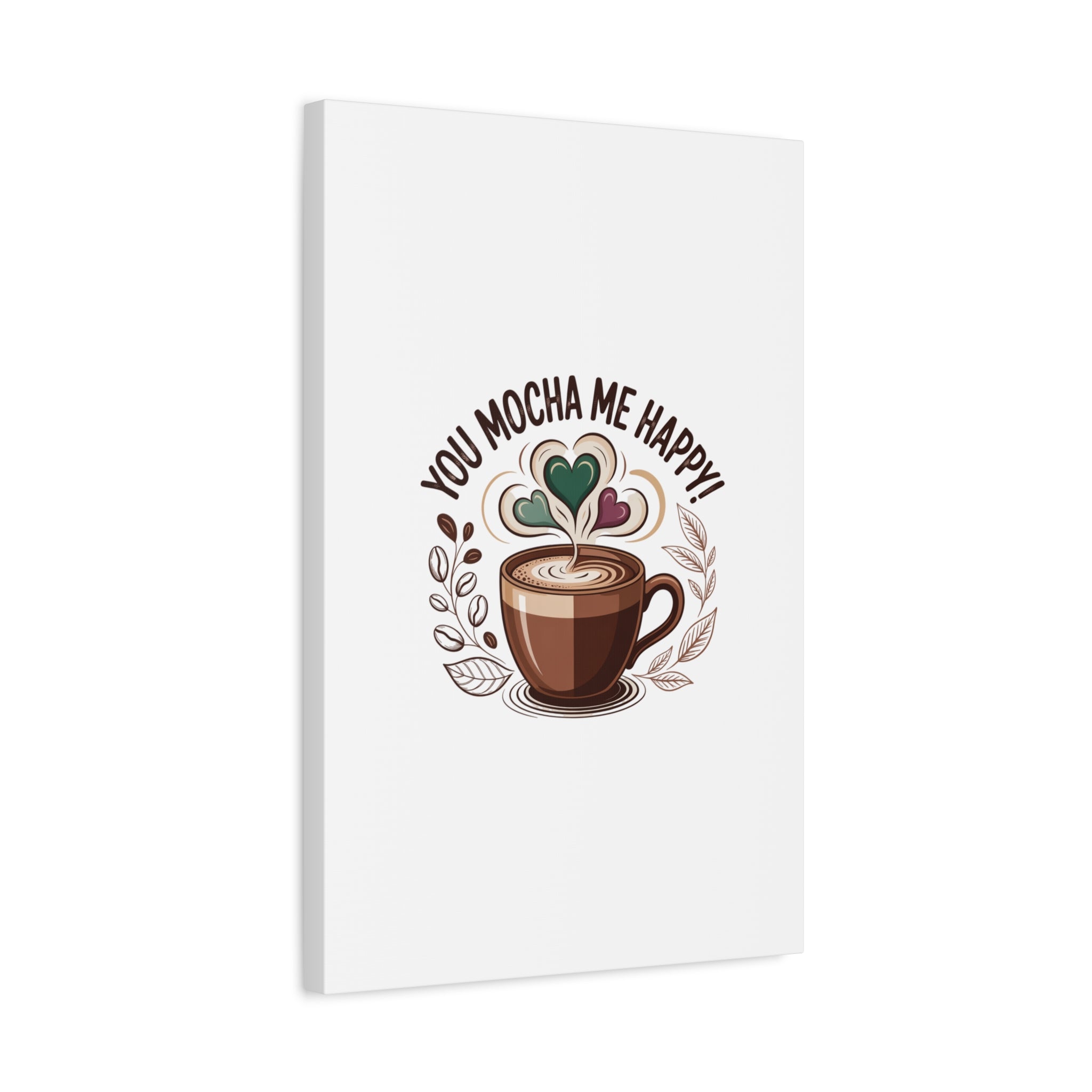 Cozy Mocha Wall Art Canvas