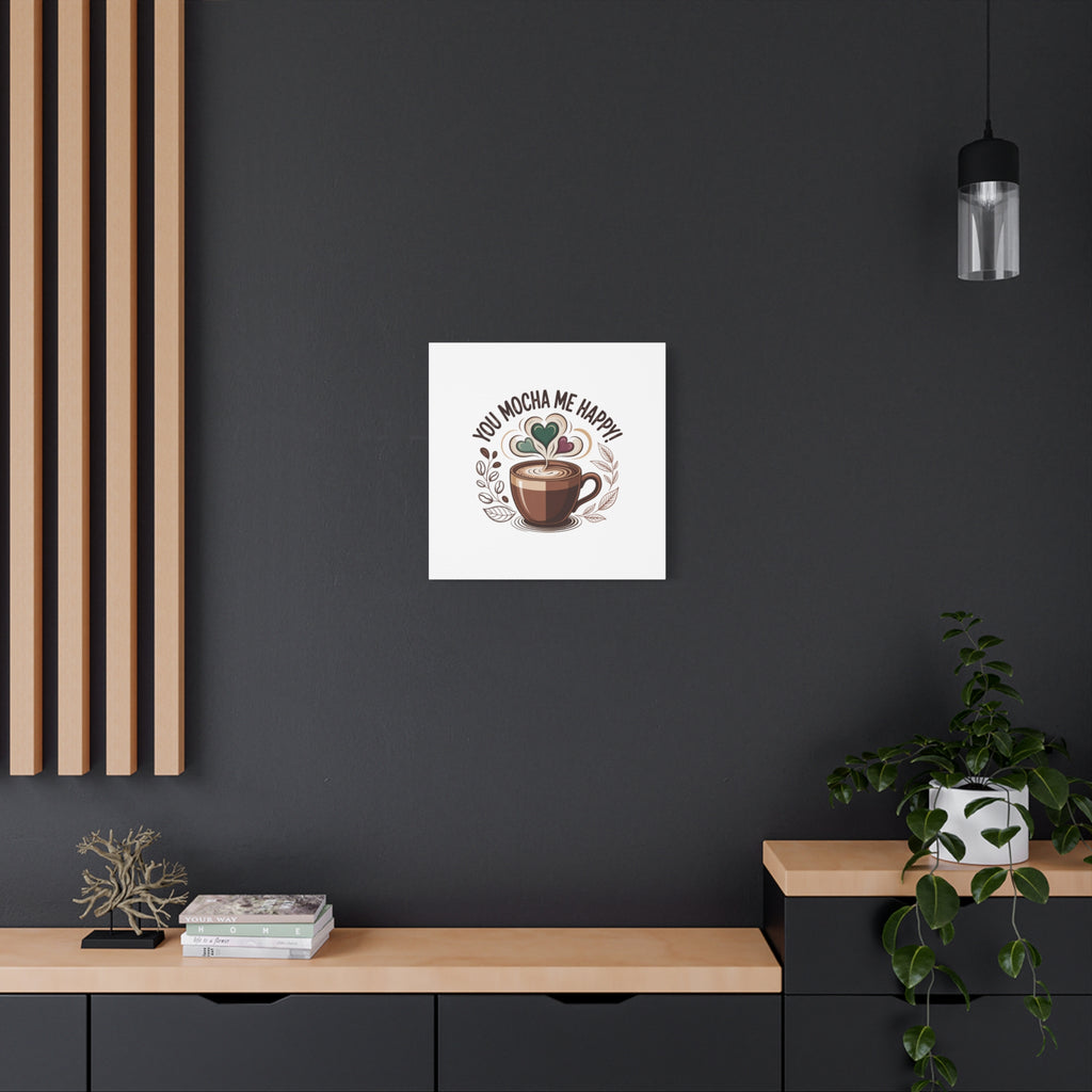Cozy Mocha Wall Art Canvas