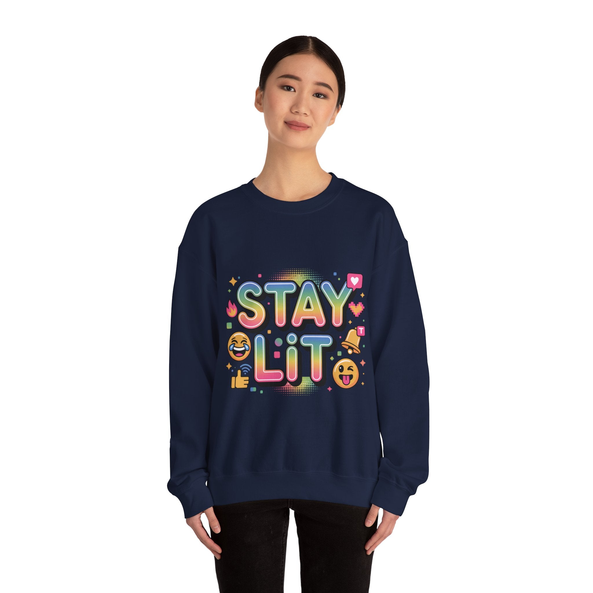 Viral Slang Crewneck Sweatshirt