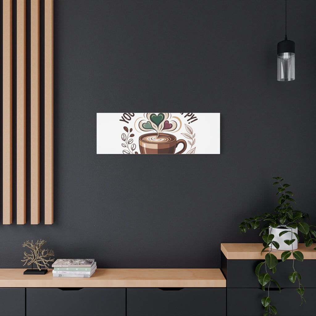Cozy Mocha Wall Art Canvas