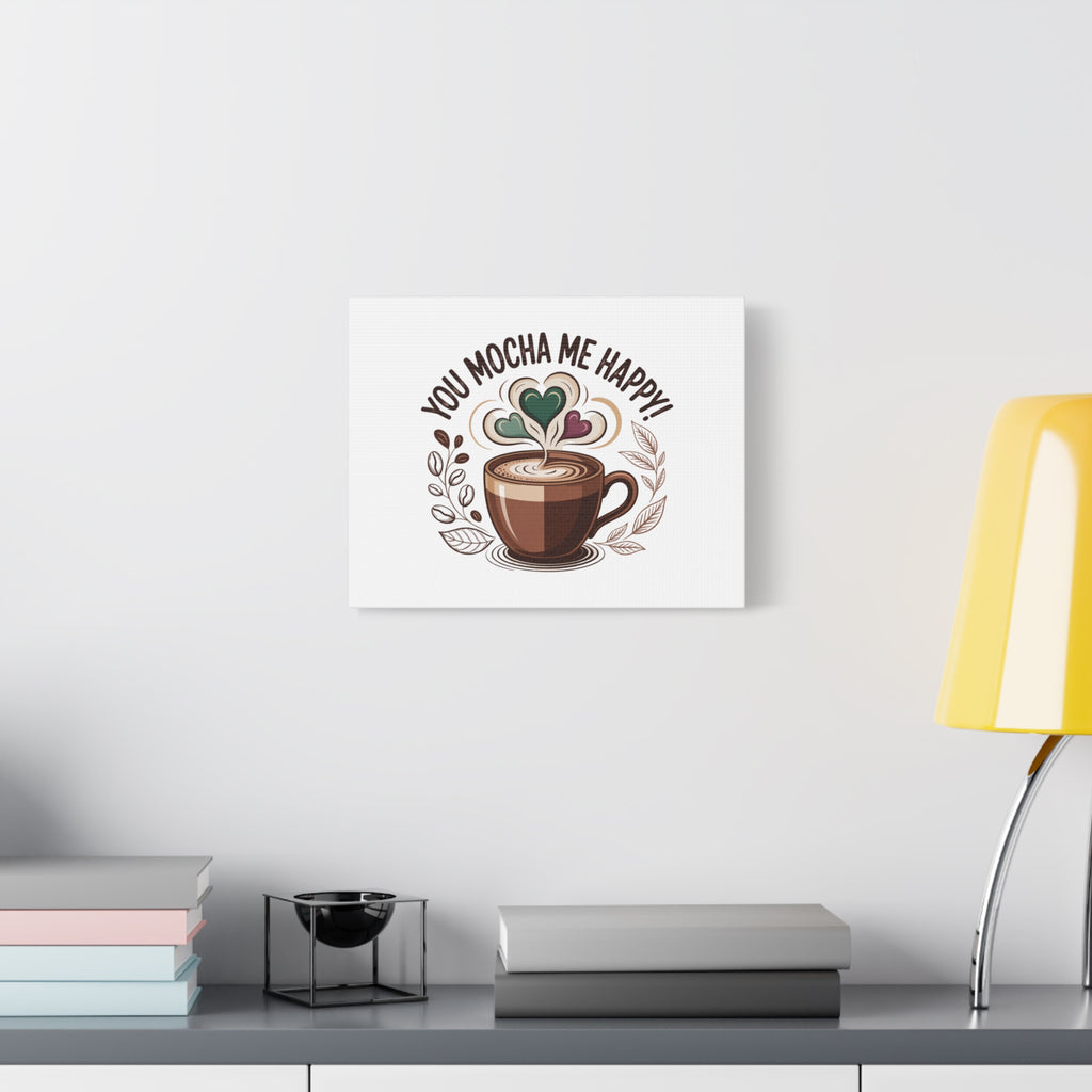 Cozy Mocha Wall Art Canvas