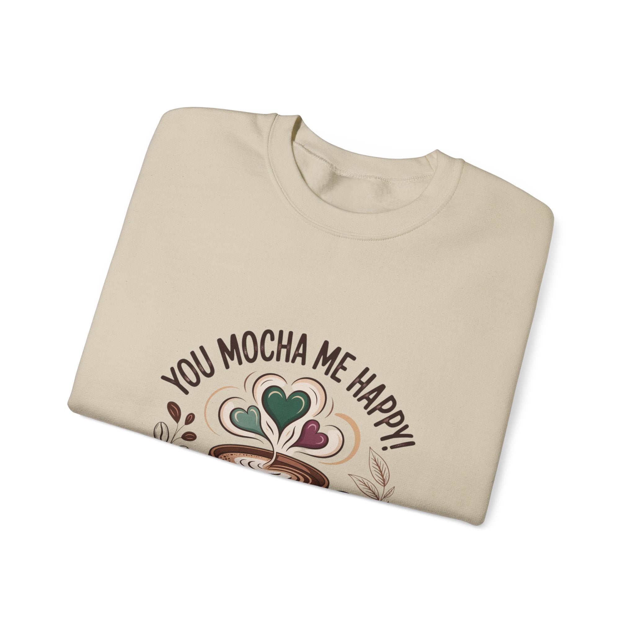 Cozy Mocha Crewneck Sweatshirt