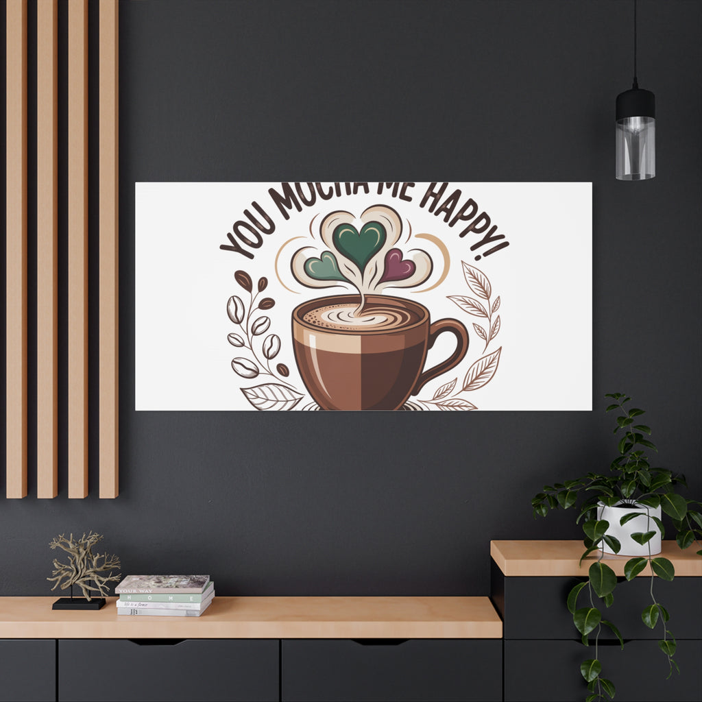 Cozy Mocha Wall Art Canvas
