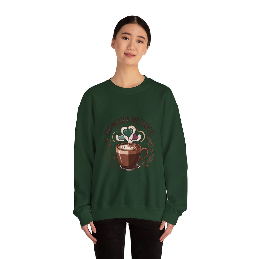 Cozy Mocha Crewneck Sweatshirt
