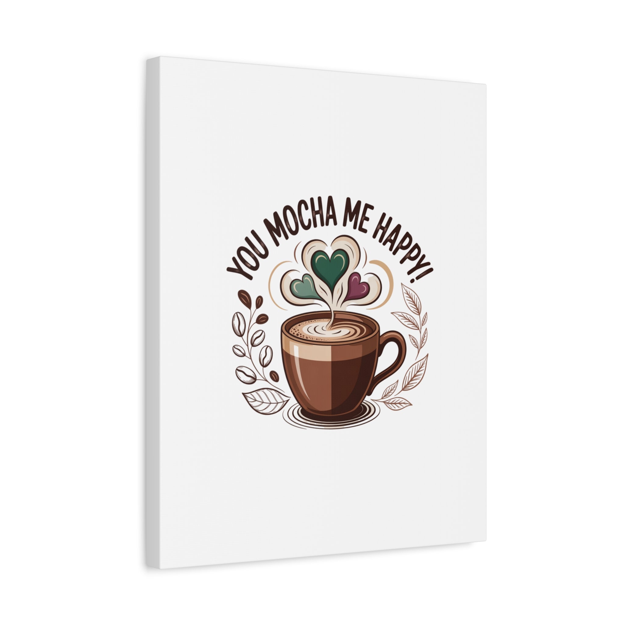 Cozy Mocha Wall Art Canvas
