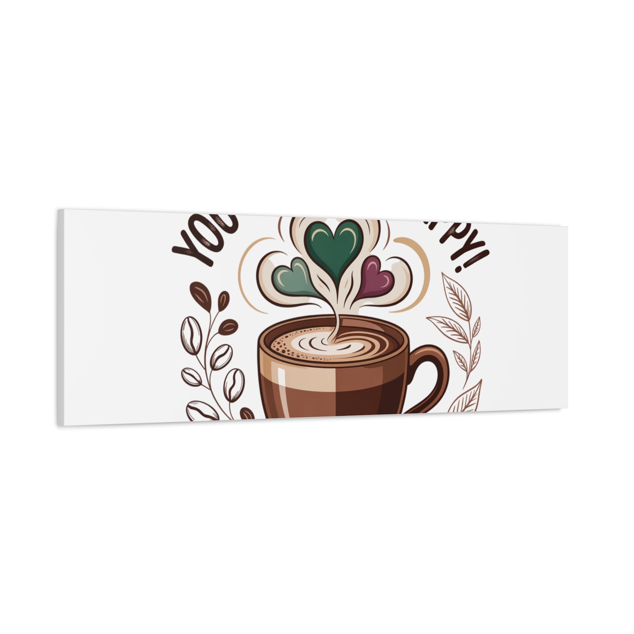 Cozy Mocha Wall Art Canvas