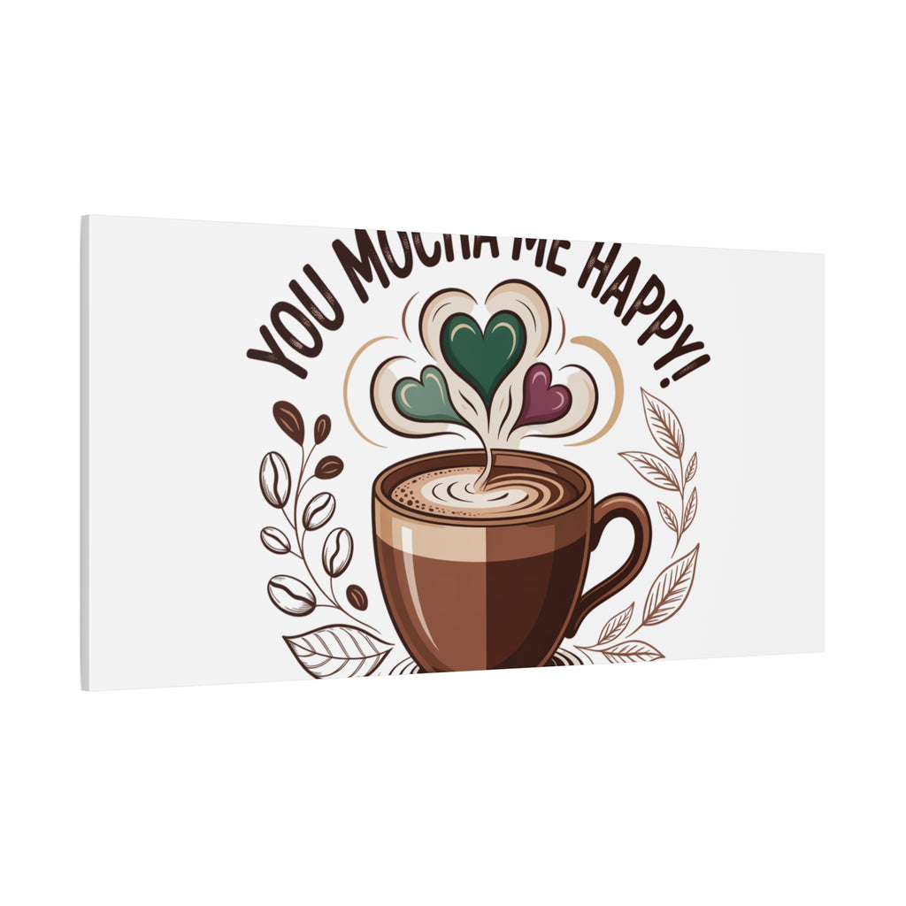 Cozy Mocha Wall Art Canvas