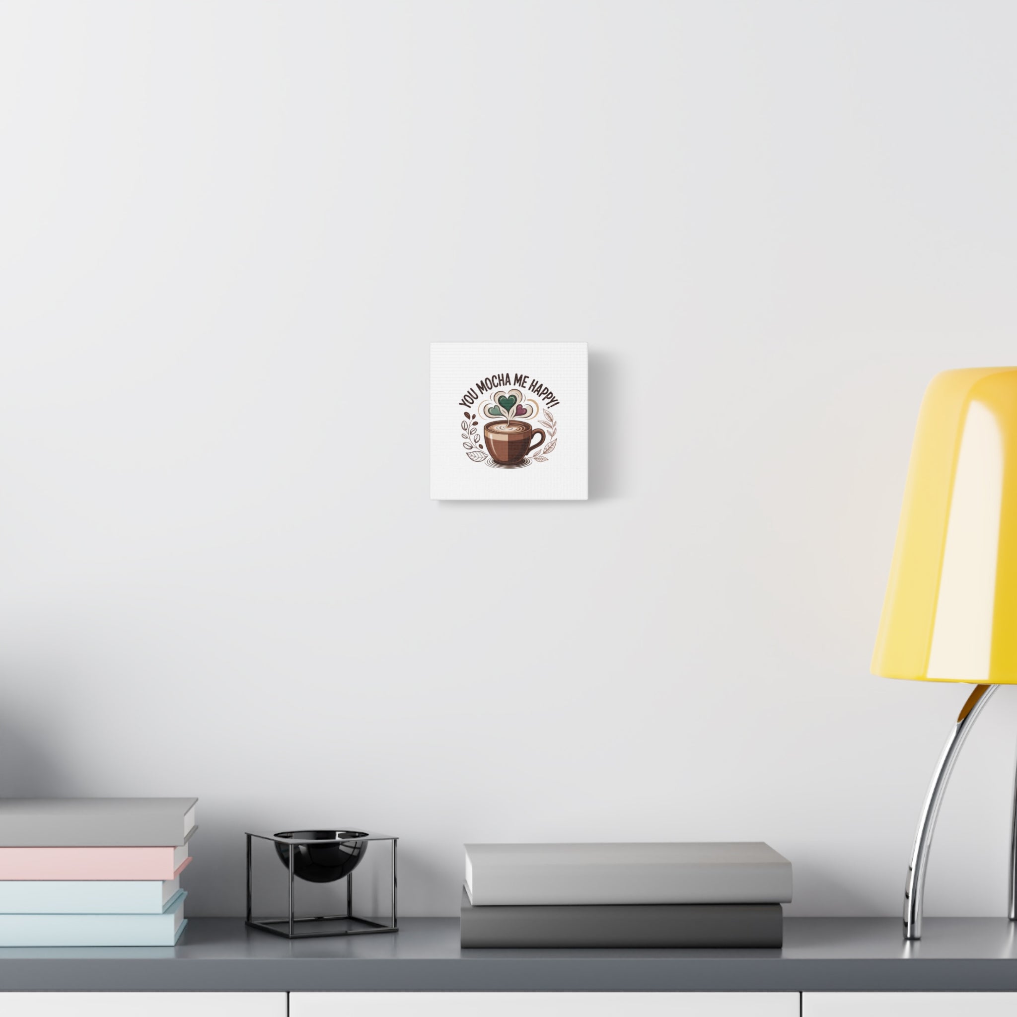 Cozy Mocha Wall Art Canvas