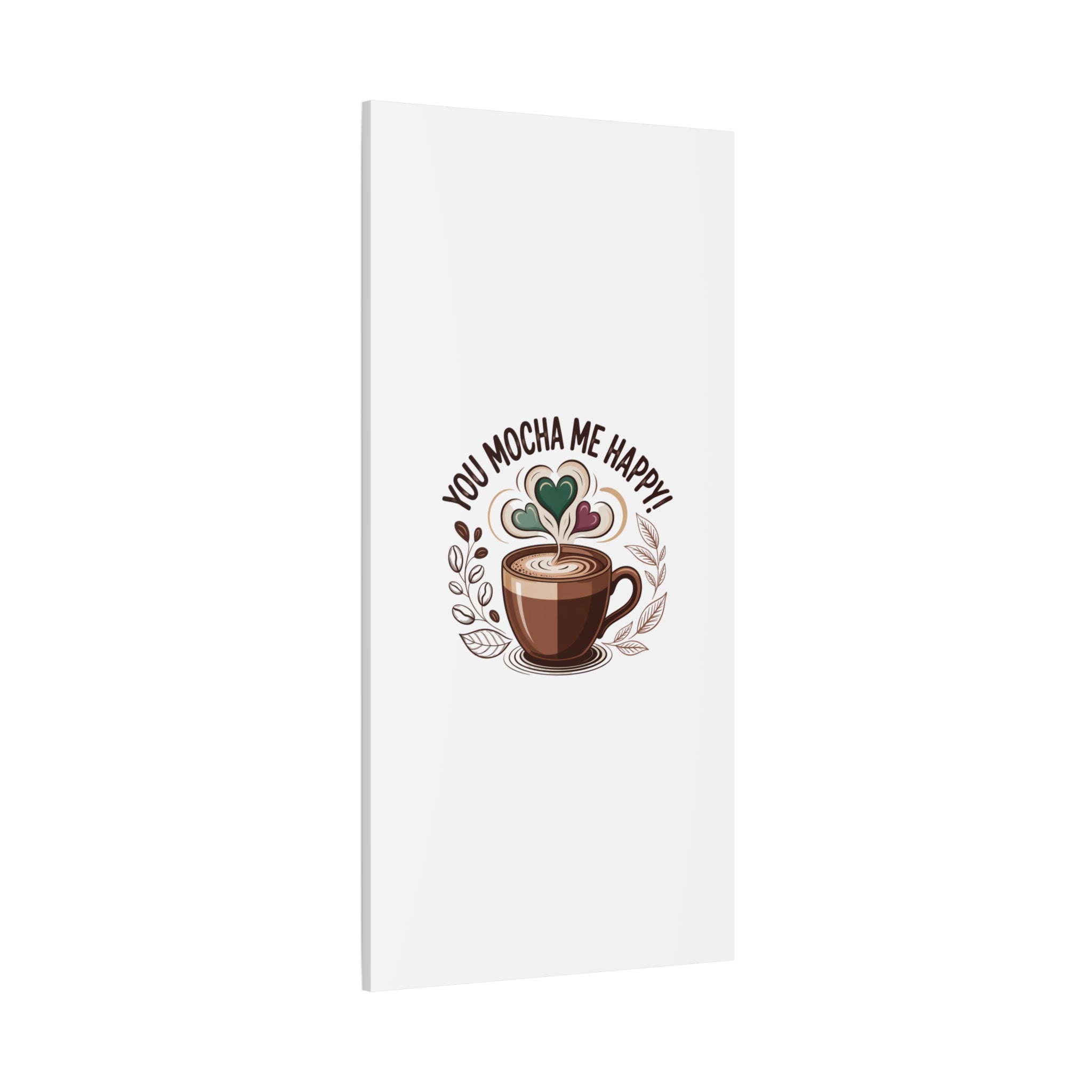 Cozy Mocha Wall Art Canvas