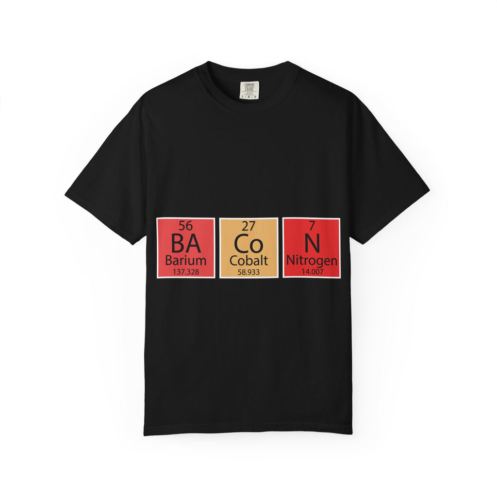 Bacon Periodic Table T-shirt | BA Co N Elements Graphic Tee