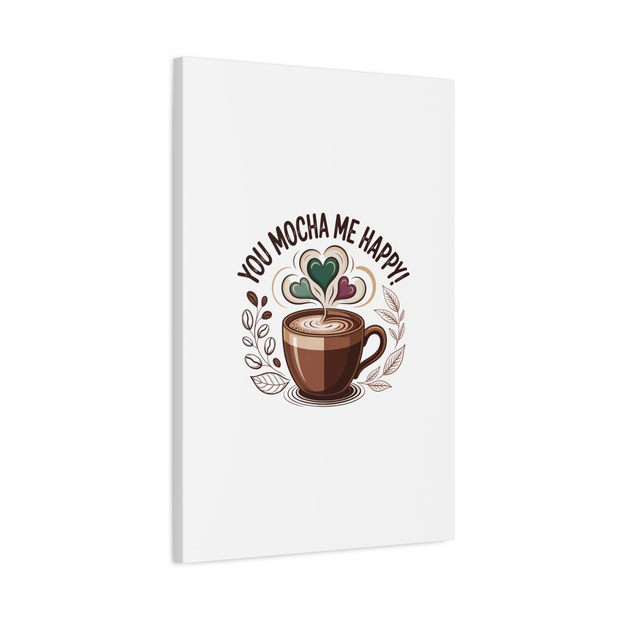 Cozy Mocha Wall Art Canvas
