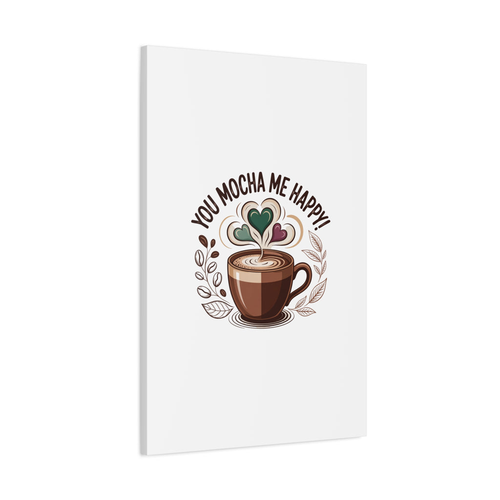 Cozy Mocha Wall Art Canvas