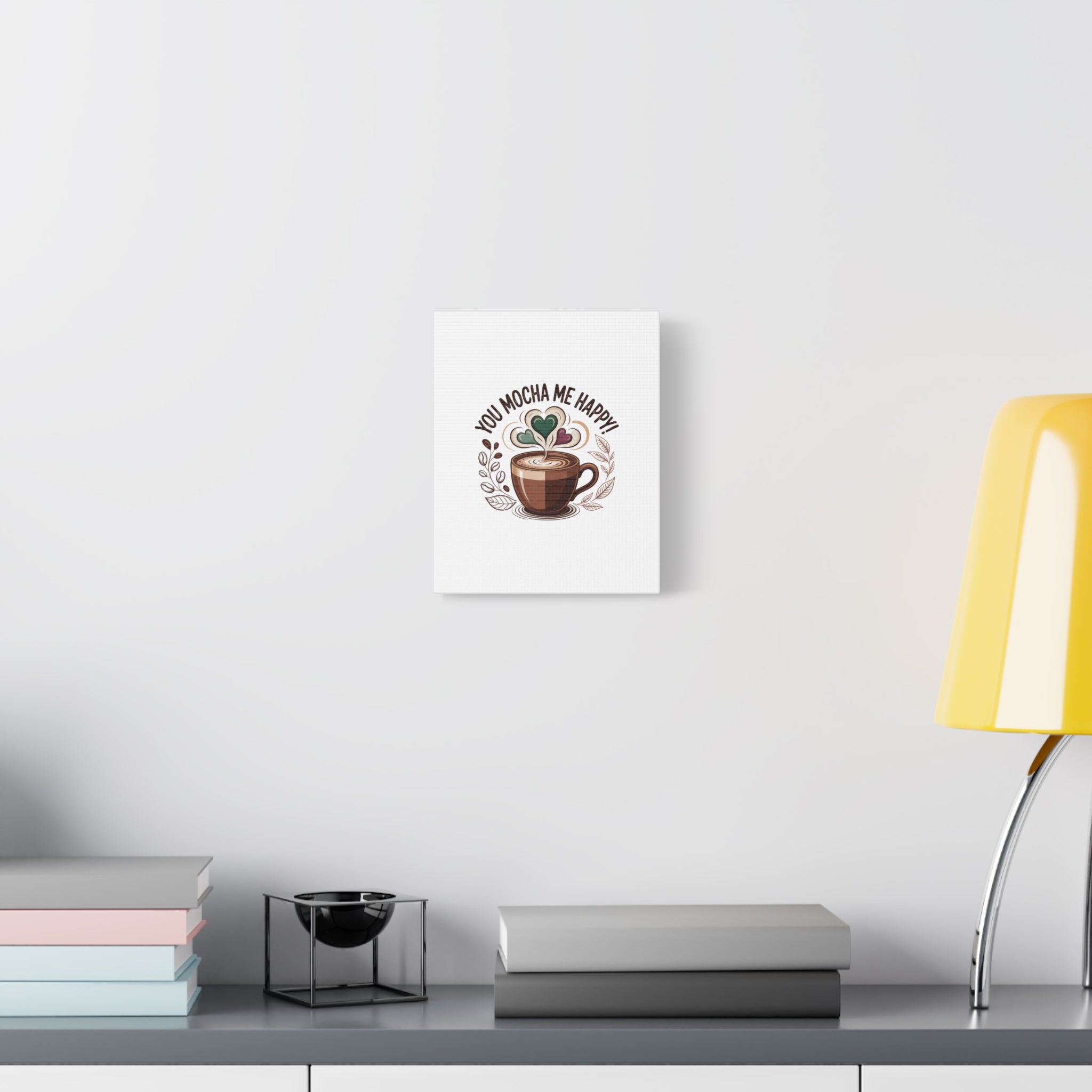 Cozy Mocha Wall Art Canvas