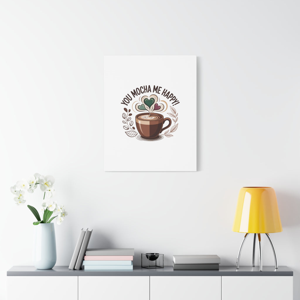 Cozy Mocha Wall Art Canvas