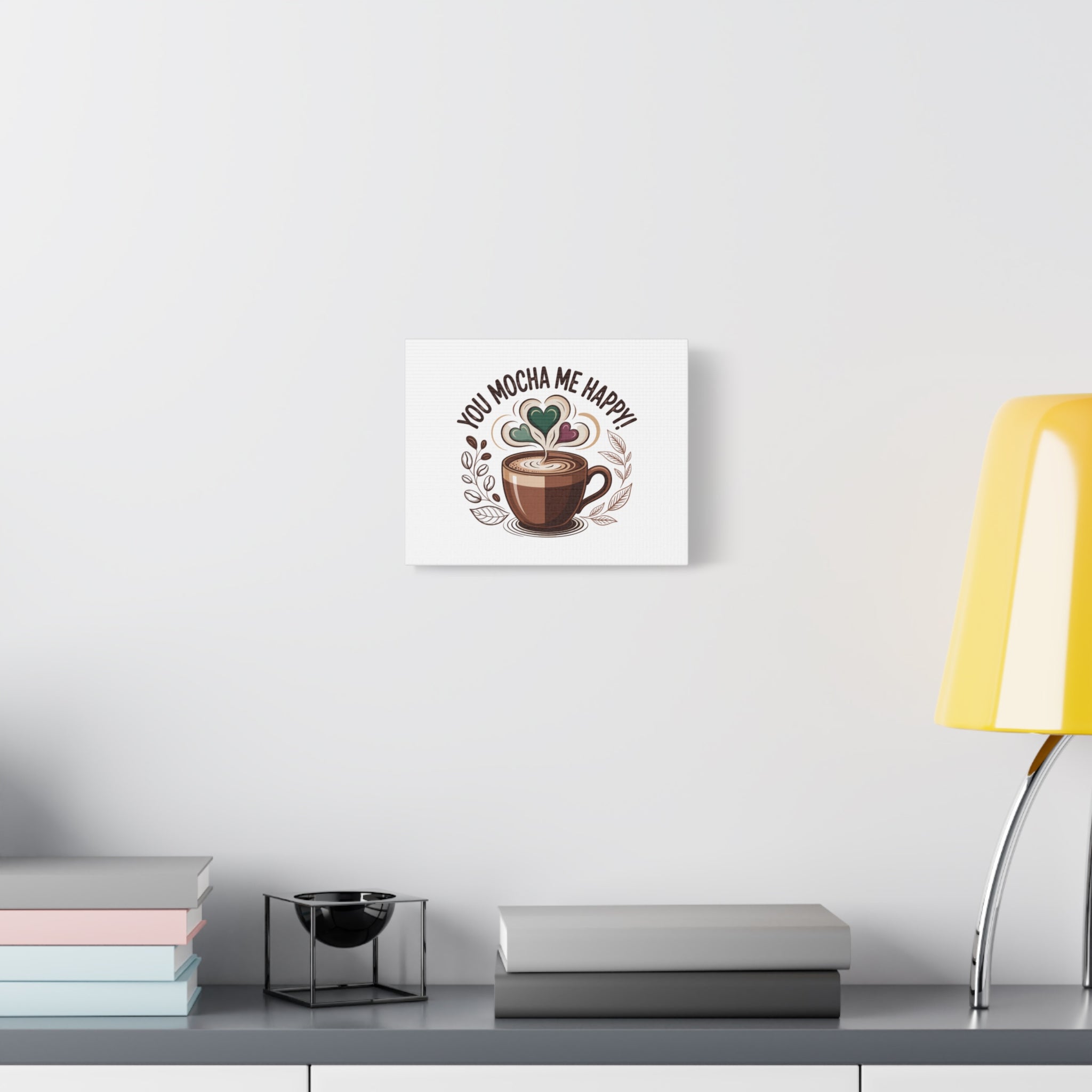 Cozy Mocha Wall Art Canvas
