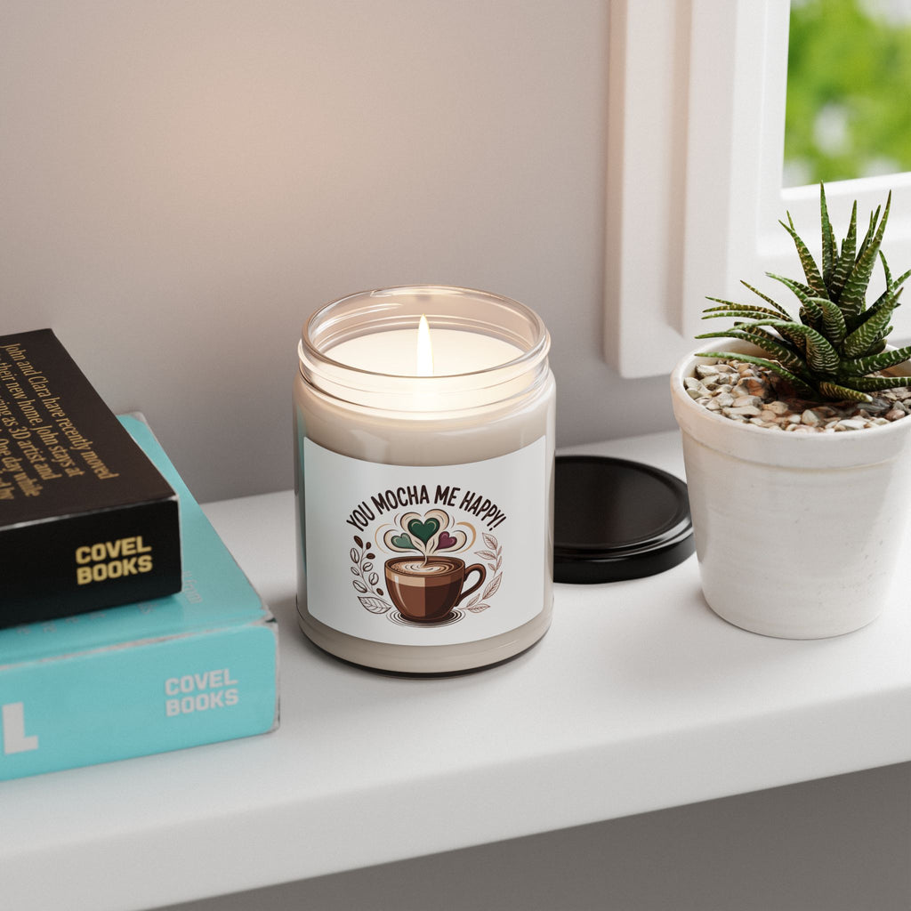 9oz Scented Candle — Natural Soy Wax, Cotton Wick