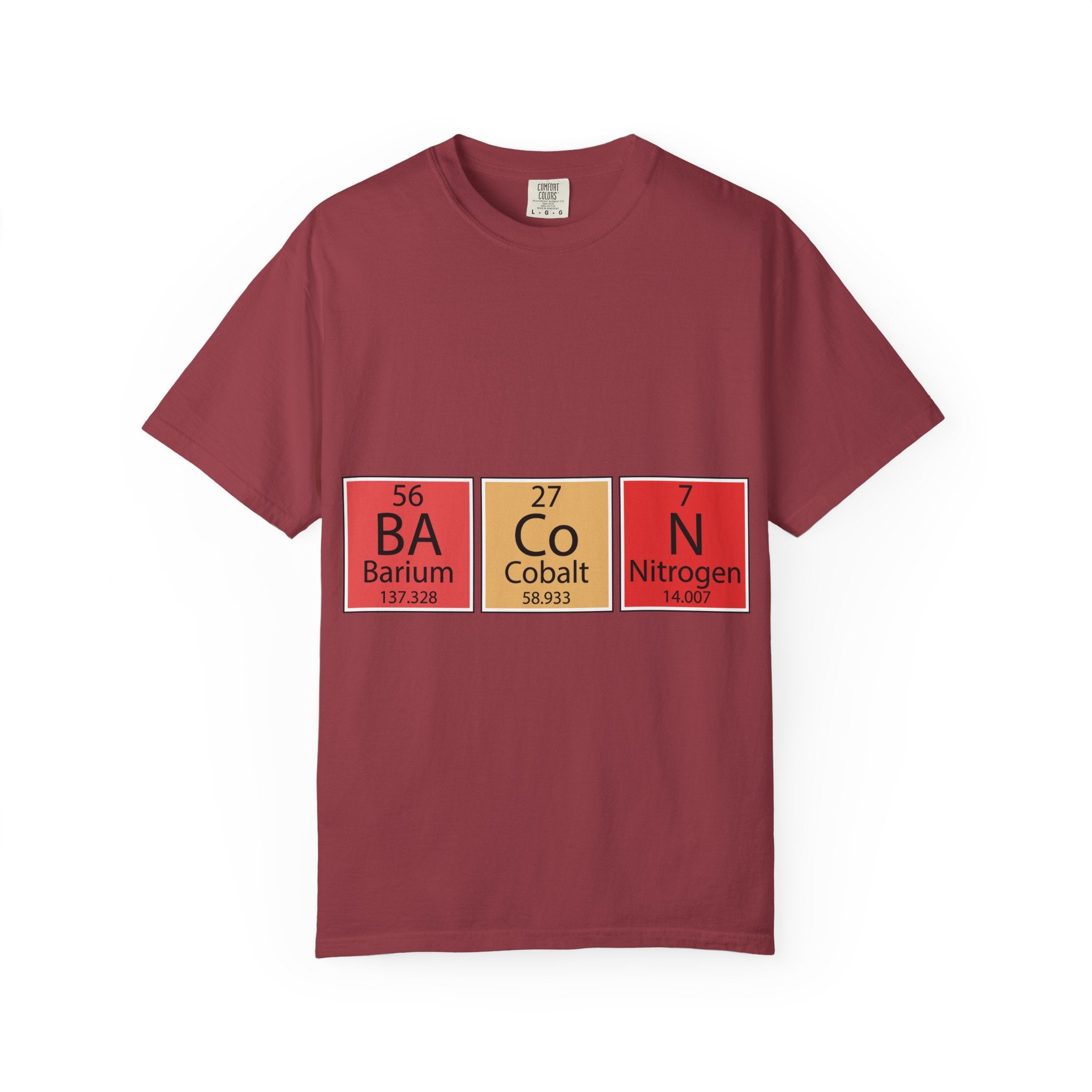 Bacon Periodic Table T-shirt | BA Co N Elements Graphic Tee
