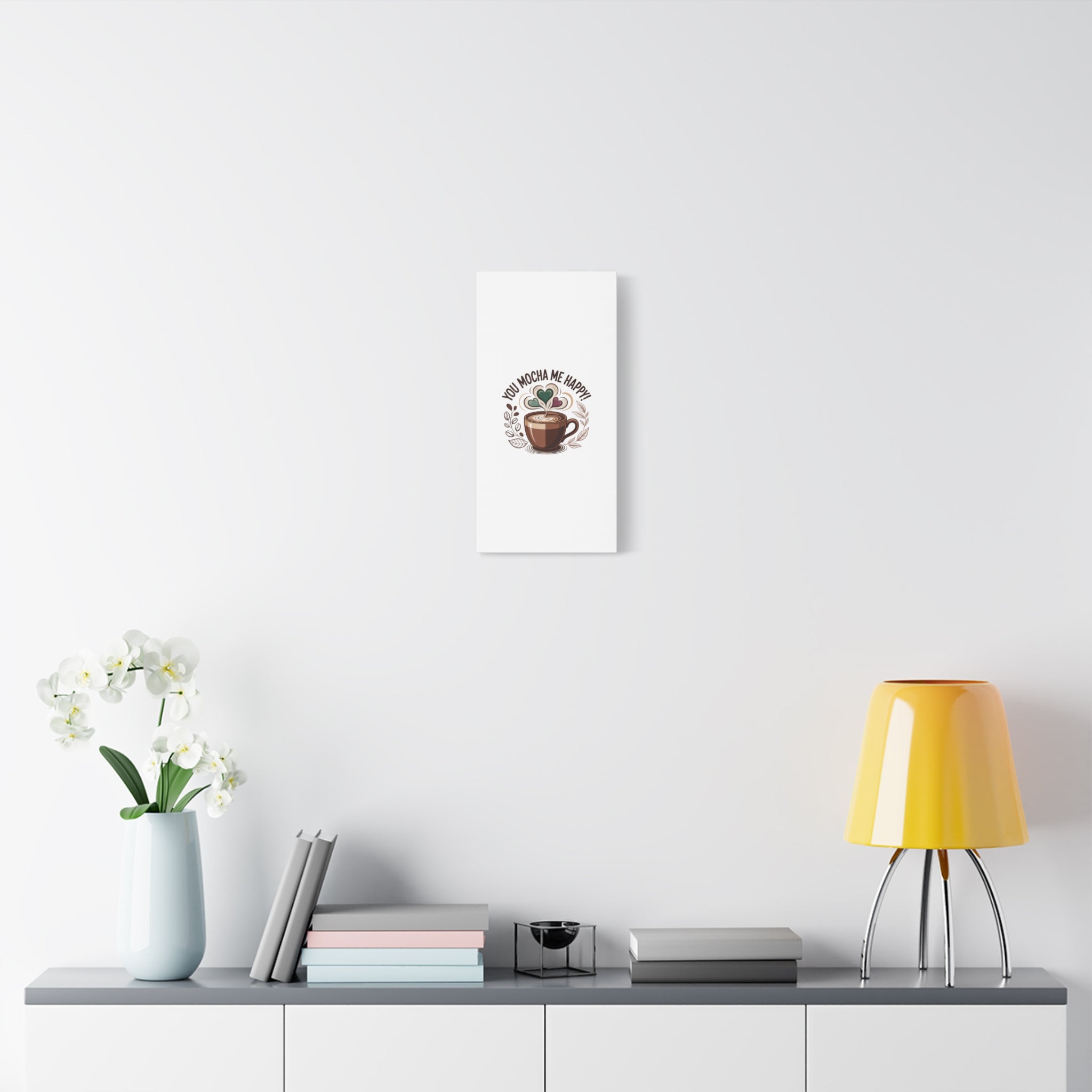 Cozy Mocha Wall Art Canvas
