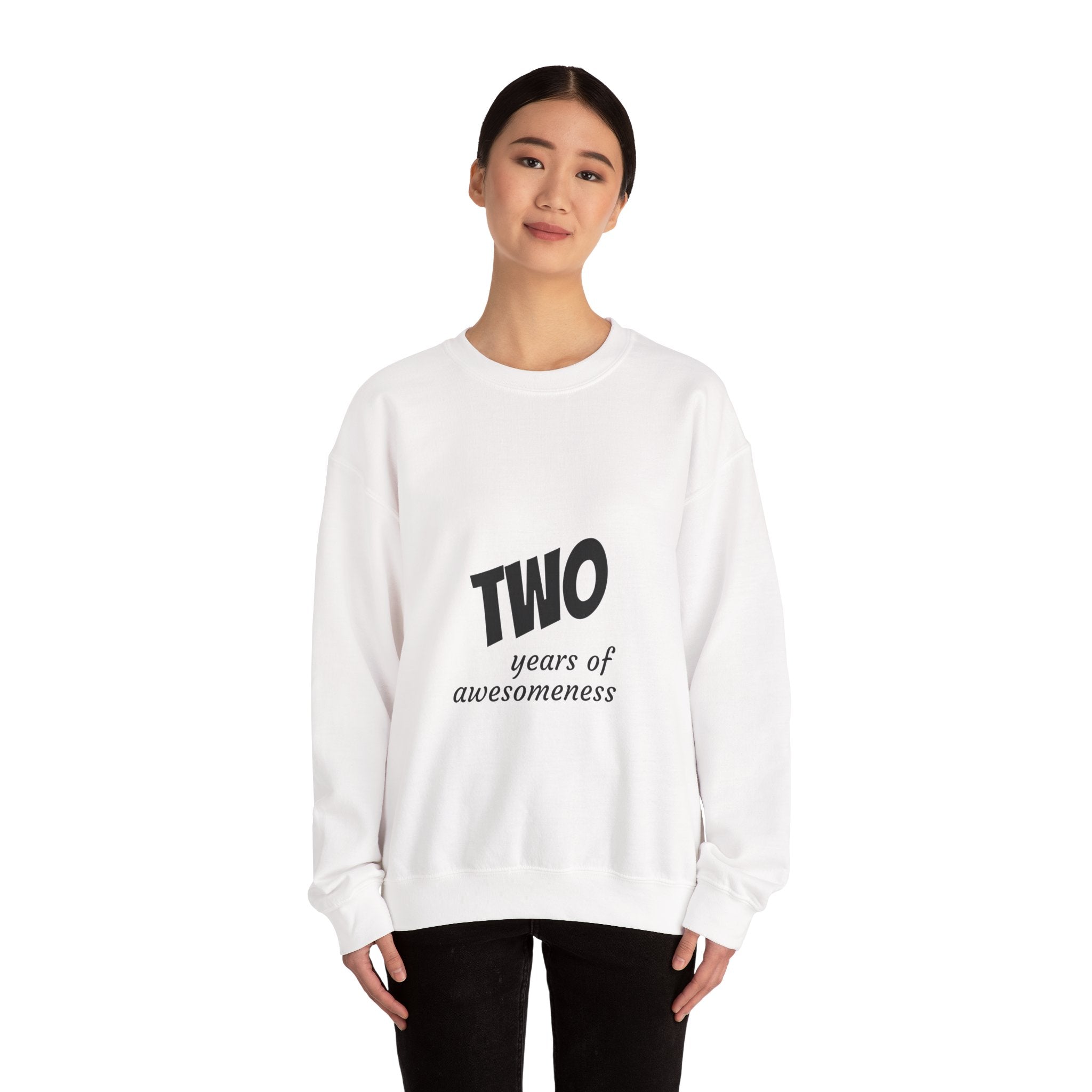 2 Years of Awesomeness Crewneck Sweatshirt