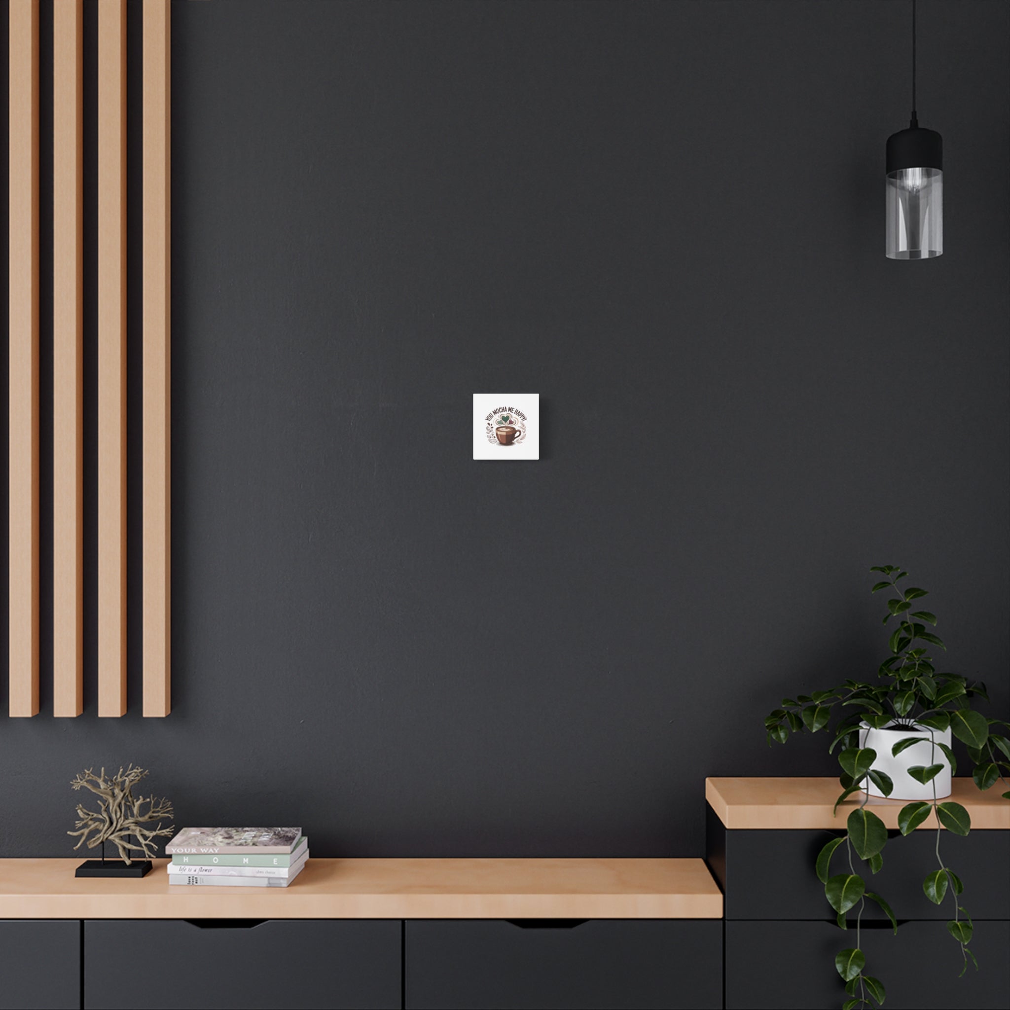 Cozy Mocha Wall Art Canvas