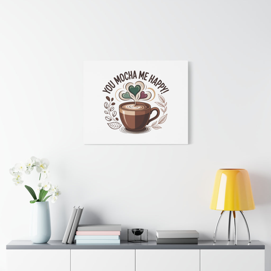 Cozy Mocha Wall Art Canvas