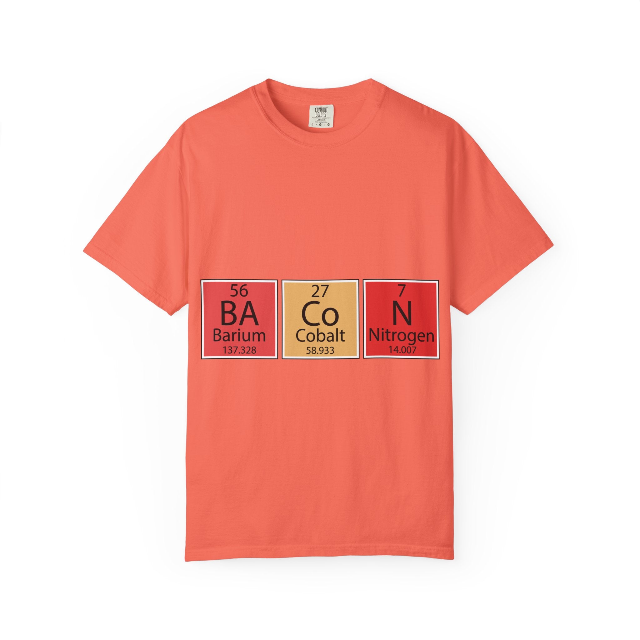 Bacon Periodic Table T-shirt | BA Co N Elements Graphic Tee