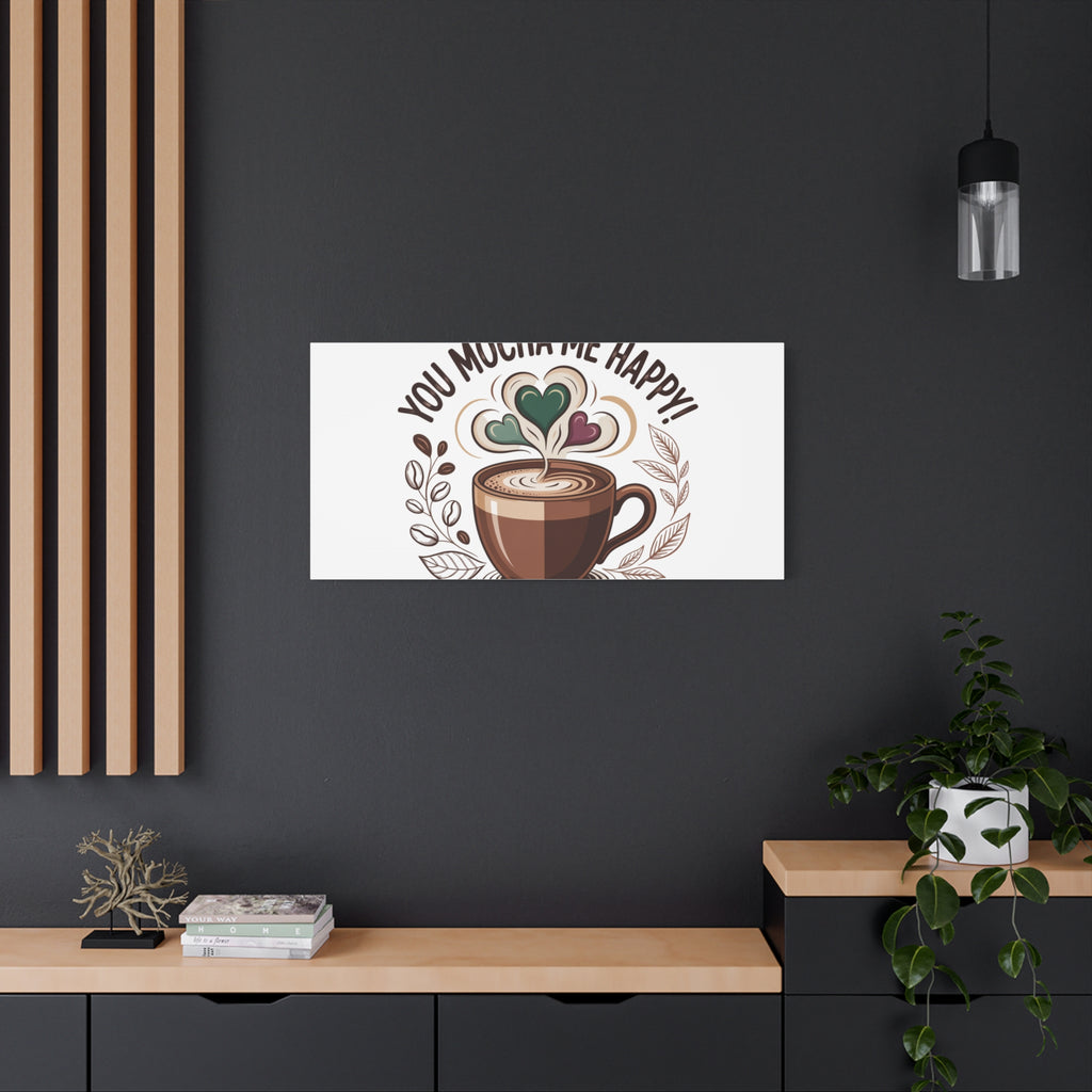 Cozy Mocha Wall Art Canvas