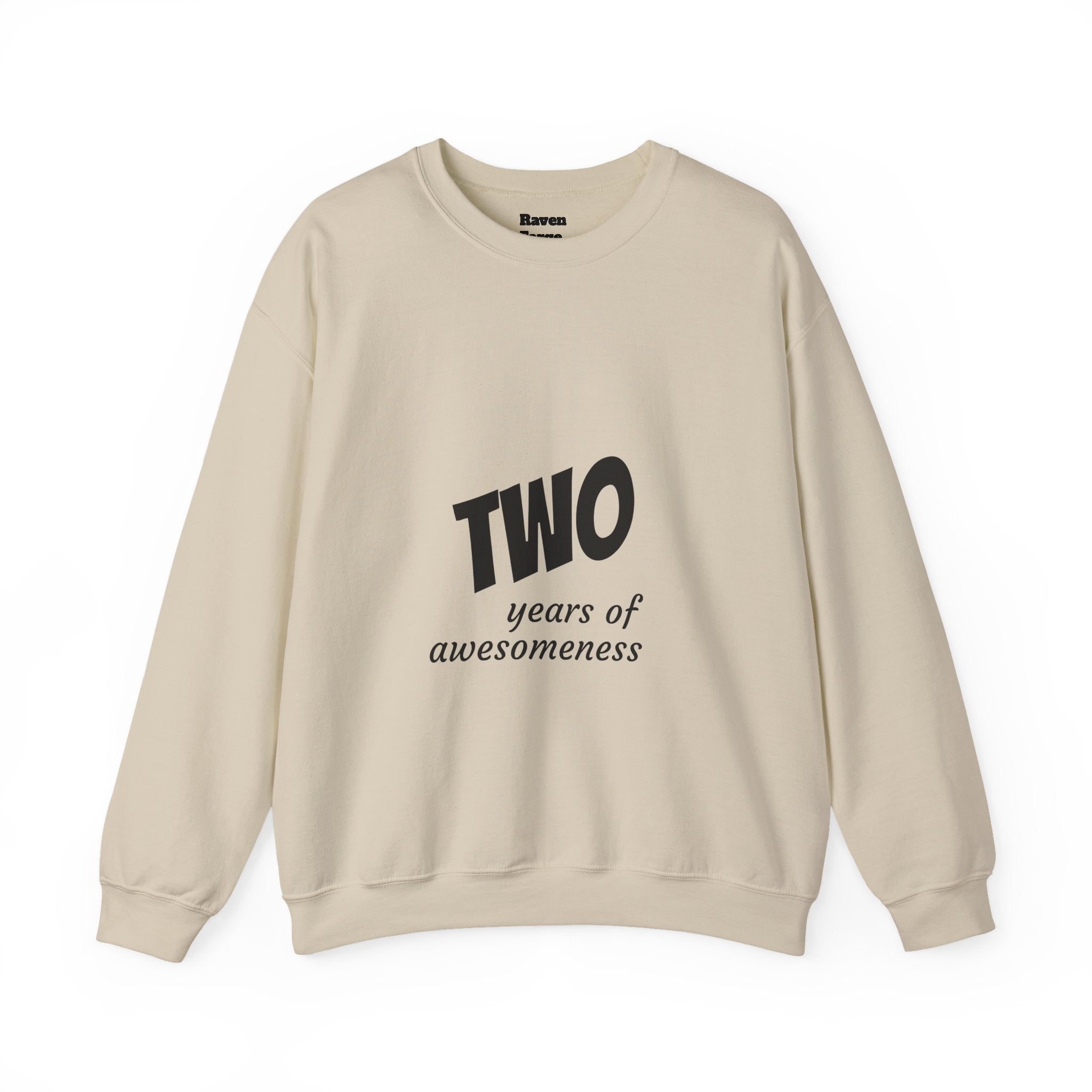 2 Years of Awesomeness Crewneck Sweatshirt
