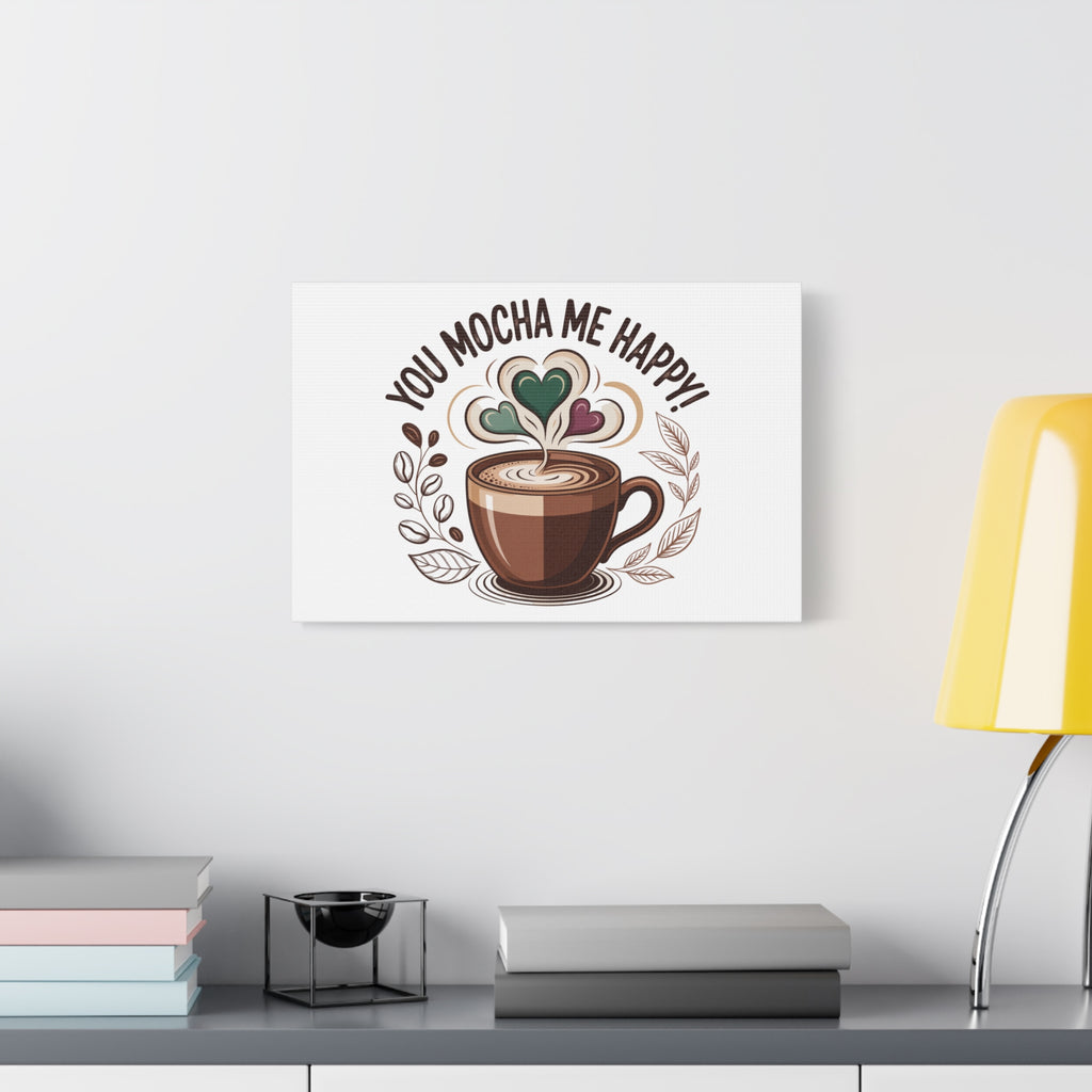 Cozy Mocha Wall Art Canvas