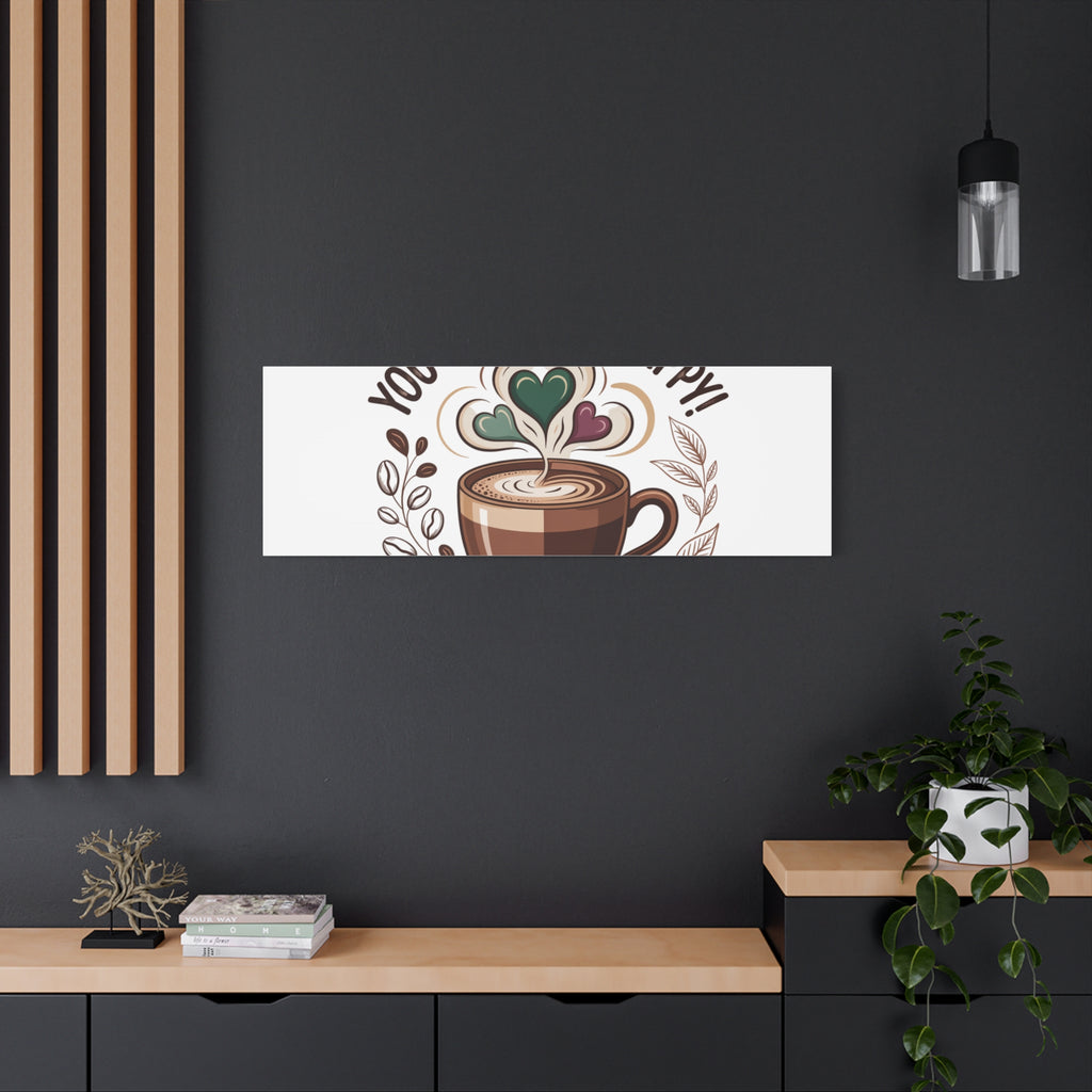 Cozy Mocha Wall Art Canvas