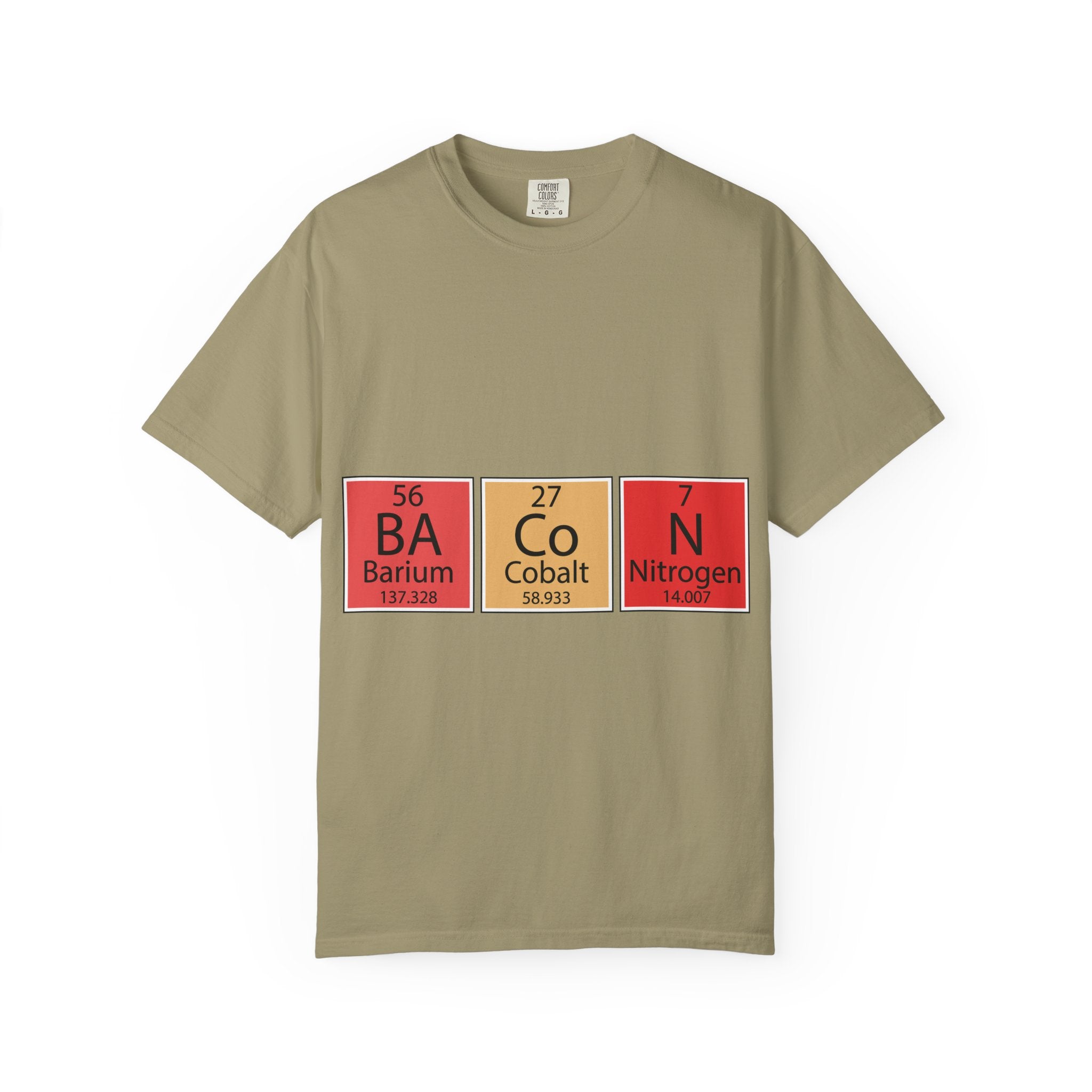 Bacon Periodic Table T-shirt | BA Co N Elements Graphic Tee