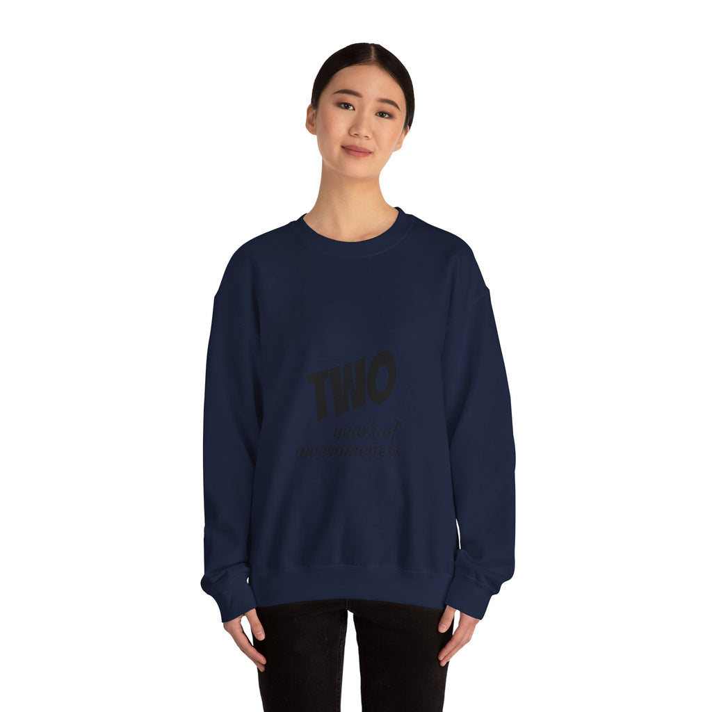 2 Years of Awesomeness Crewneck Sweatshirt