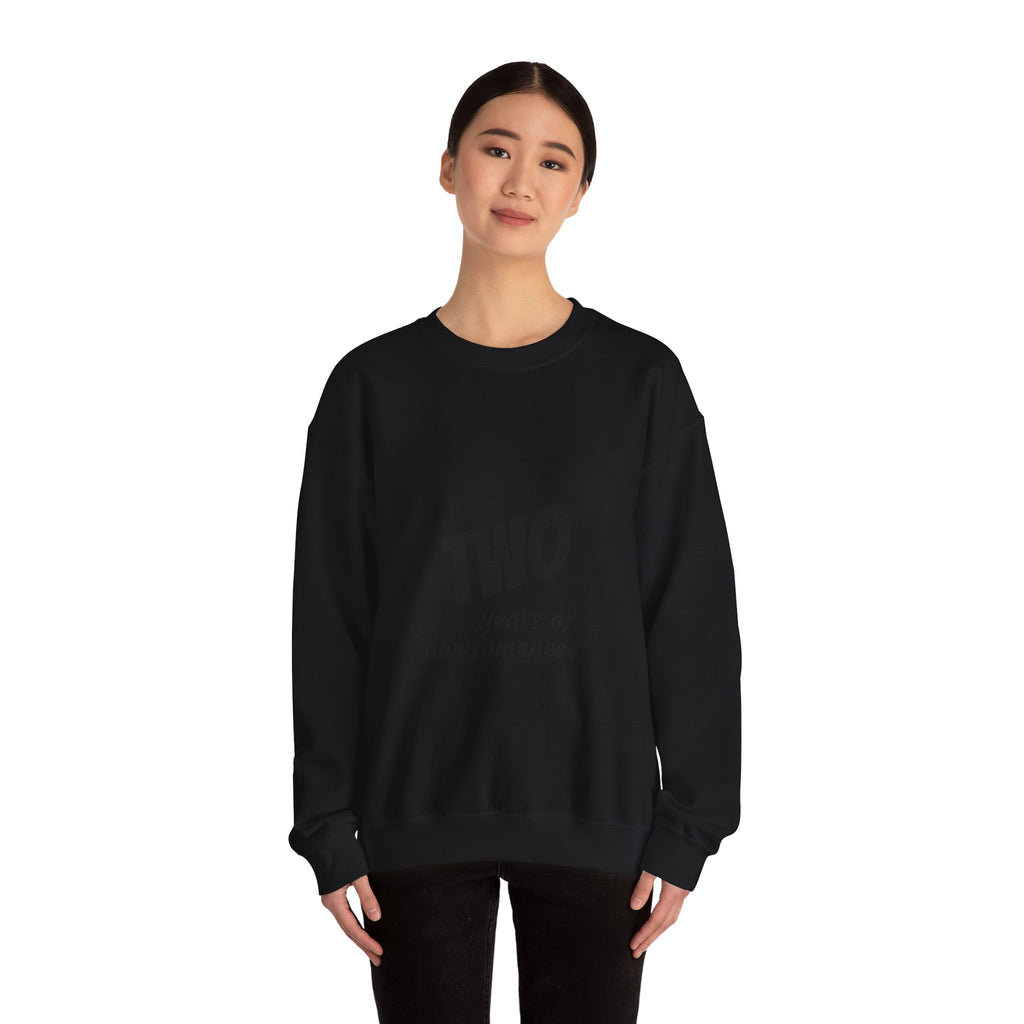 2 Years of Awesomeness Crewneck Sweatshirt