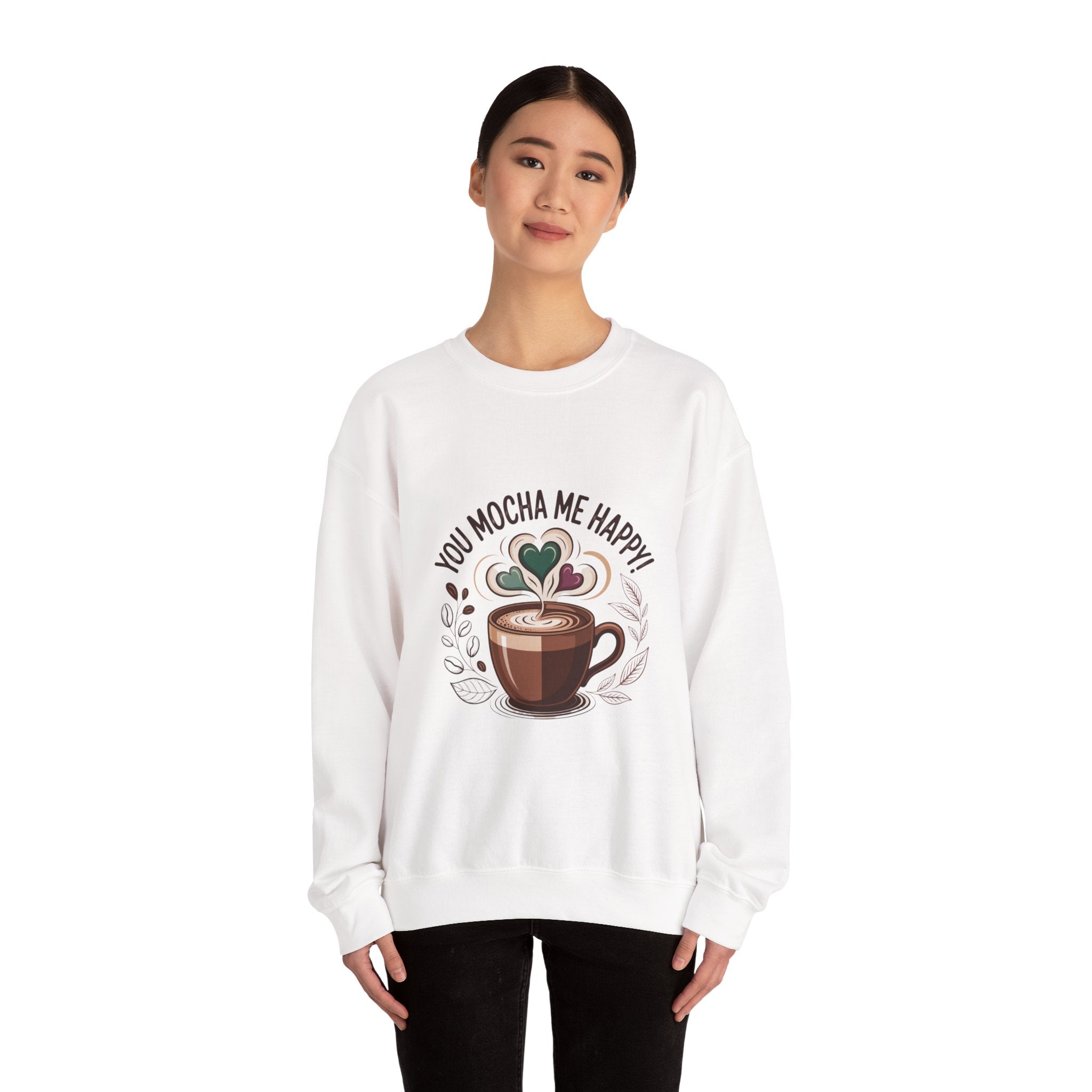 Cozy Mocha Crewneck Sweatshirt