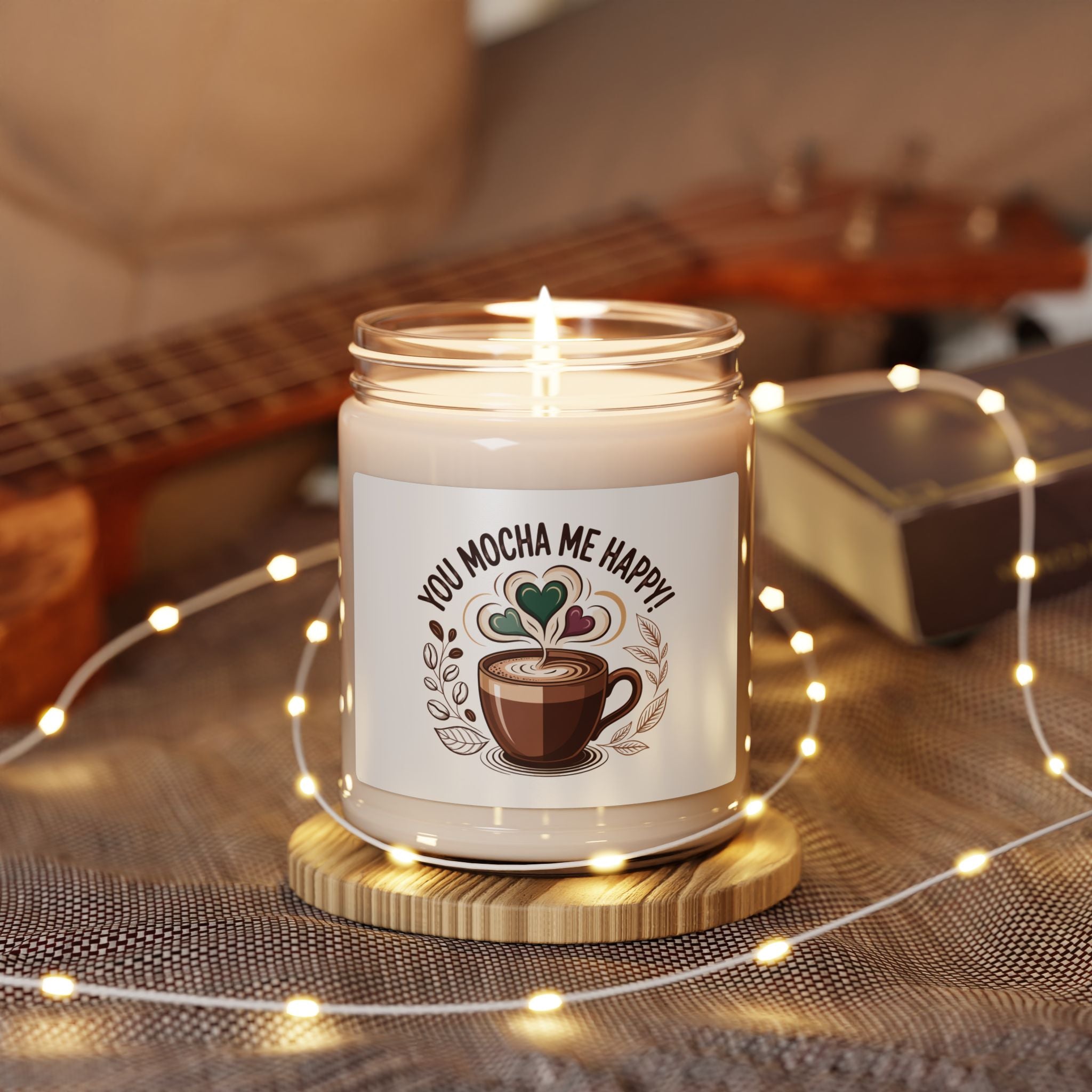 9oz Scented Candle — Natural Soy Wax, Cotton Wick