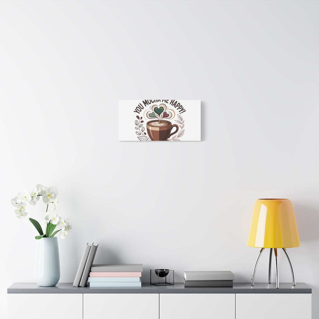 Cozy Mocha Wall Art Canvas