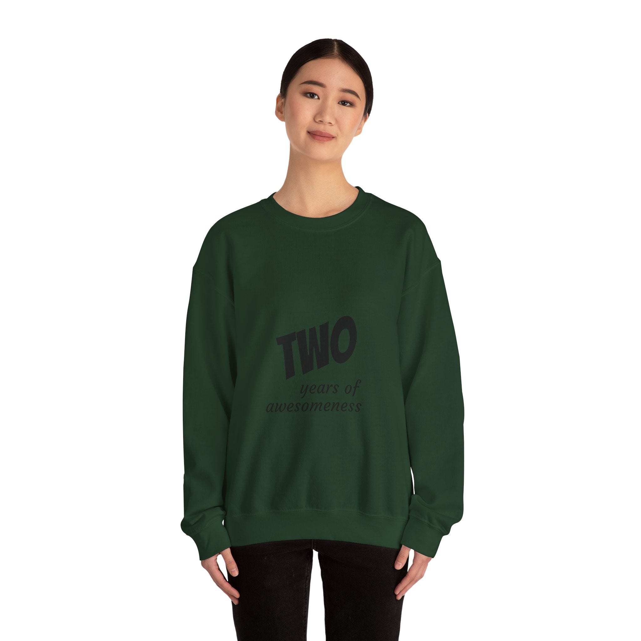 2 Years of Awesomeness Crewneck Sweatshirt