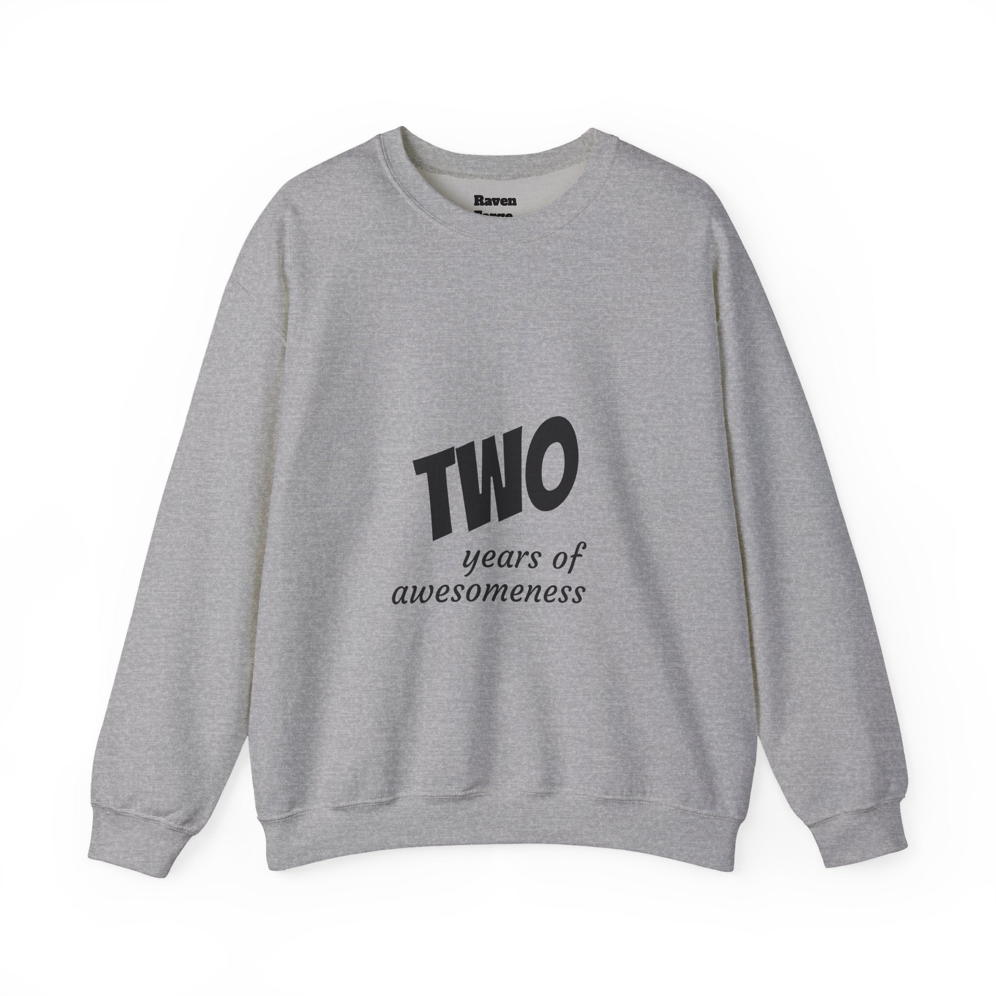2 Years of Awesomeness Crewneck Sweatshirt