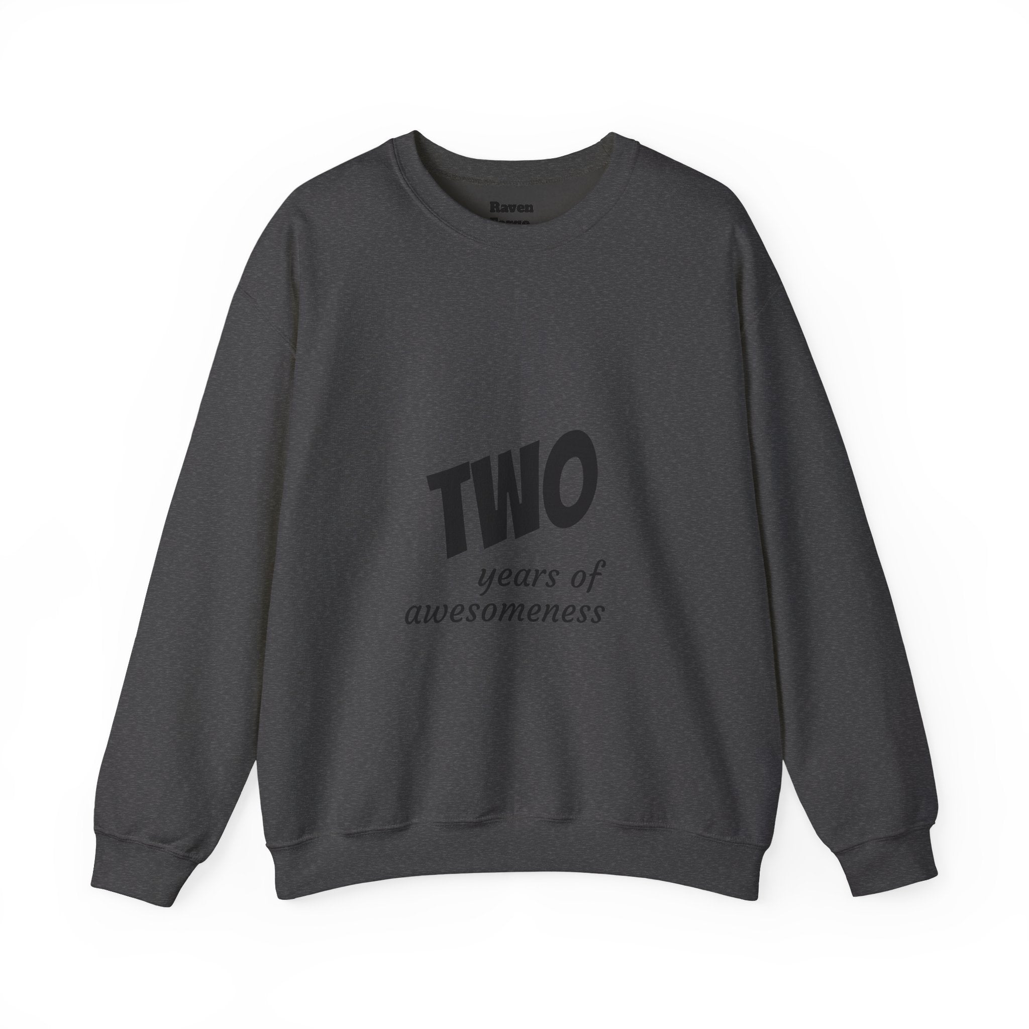 2 Years of Awesomeness Crewneck Sweatshirt