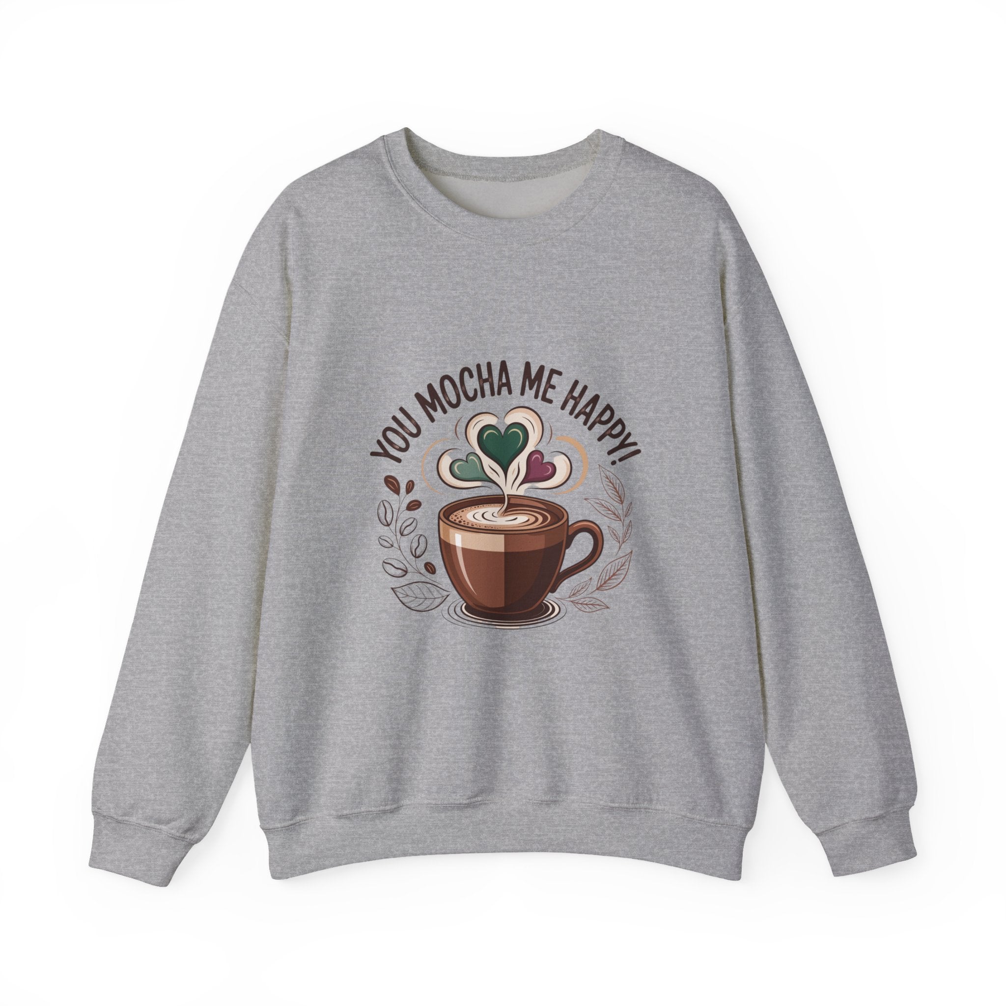 Cozy Mocha Crewneck Sweatshirt