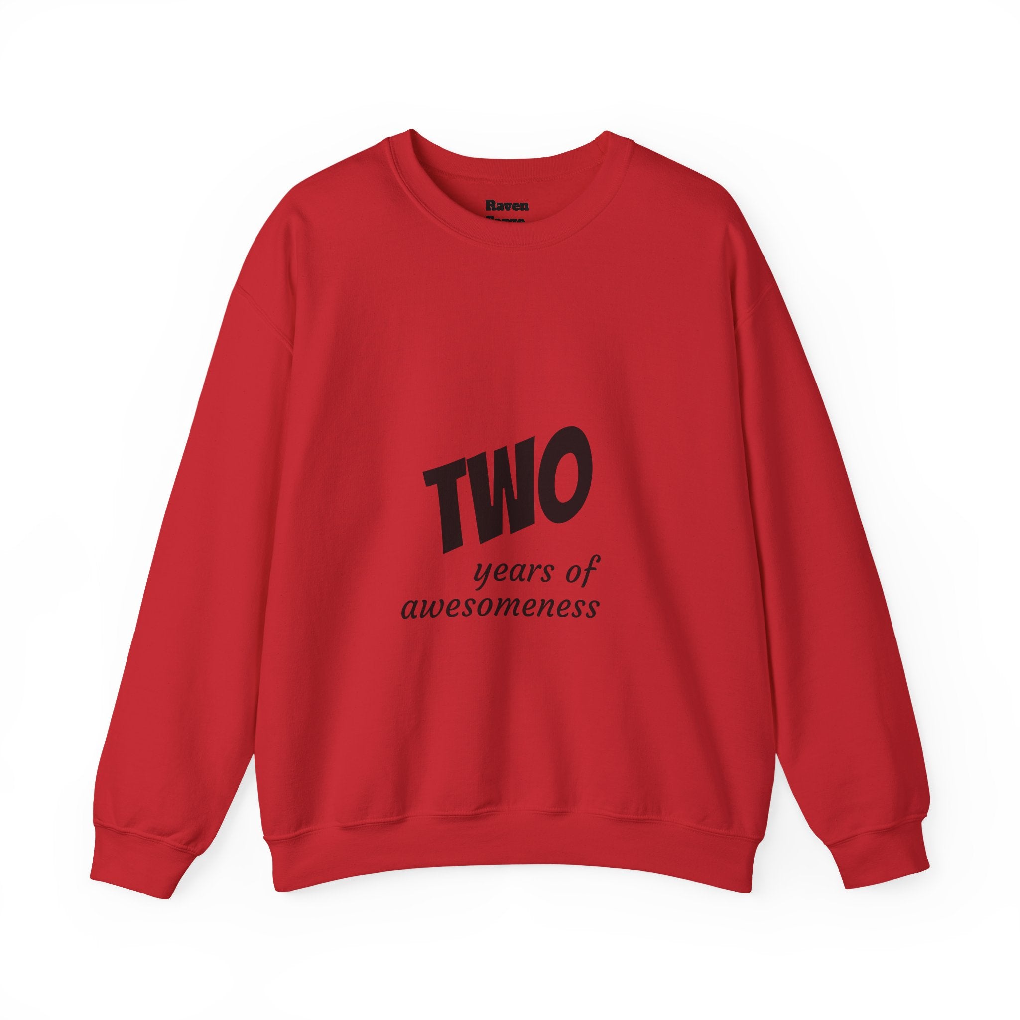 2 Years of Awesomeness Crewneck Sweatshirt