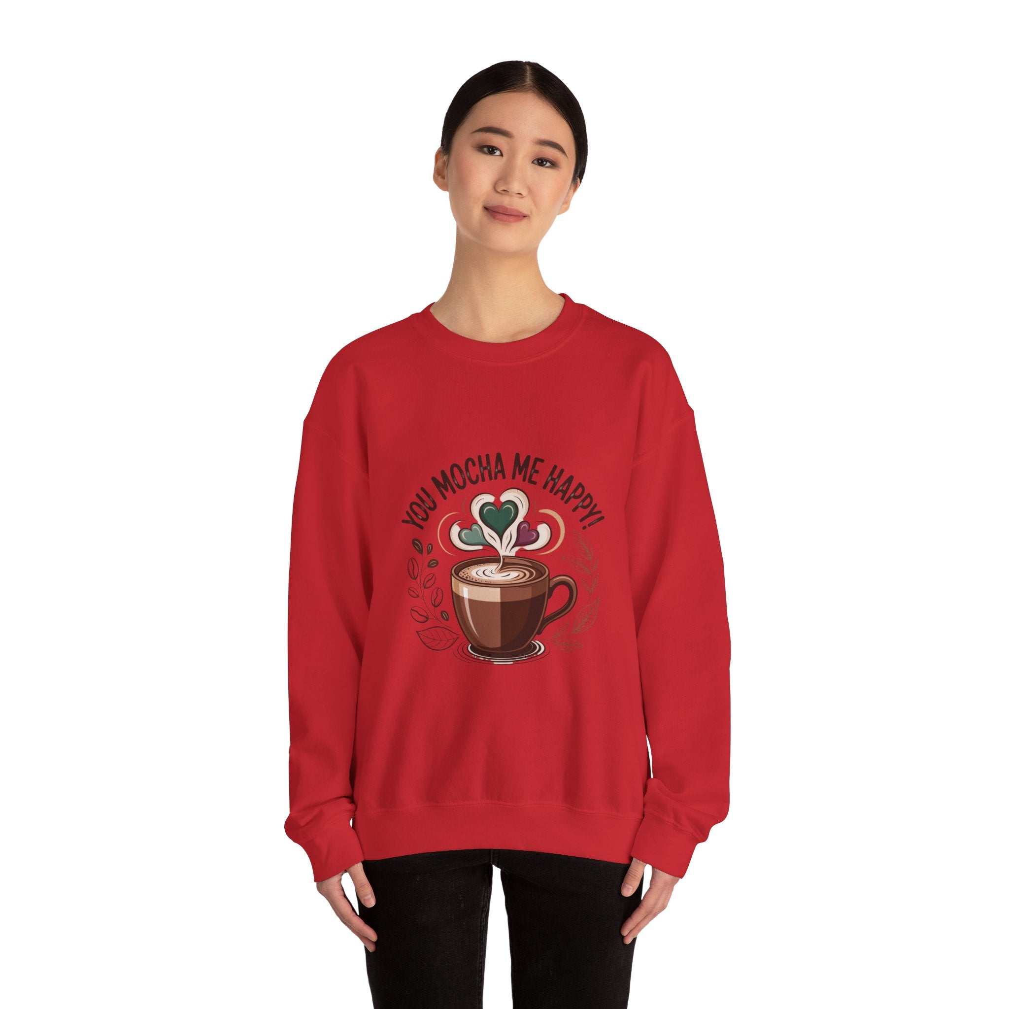 Cozy Mocha Crewneck Sweatshirt
