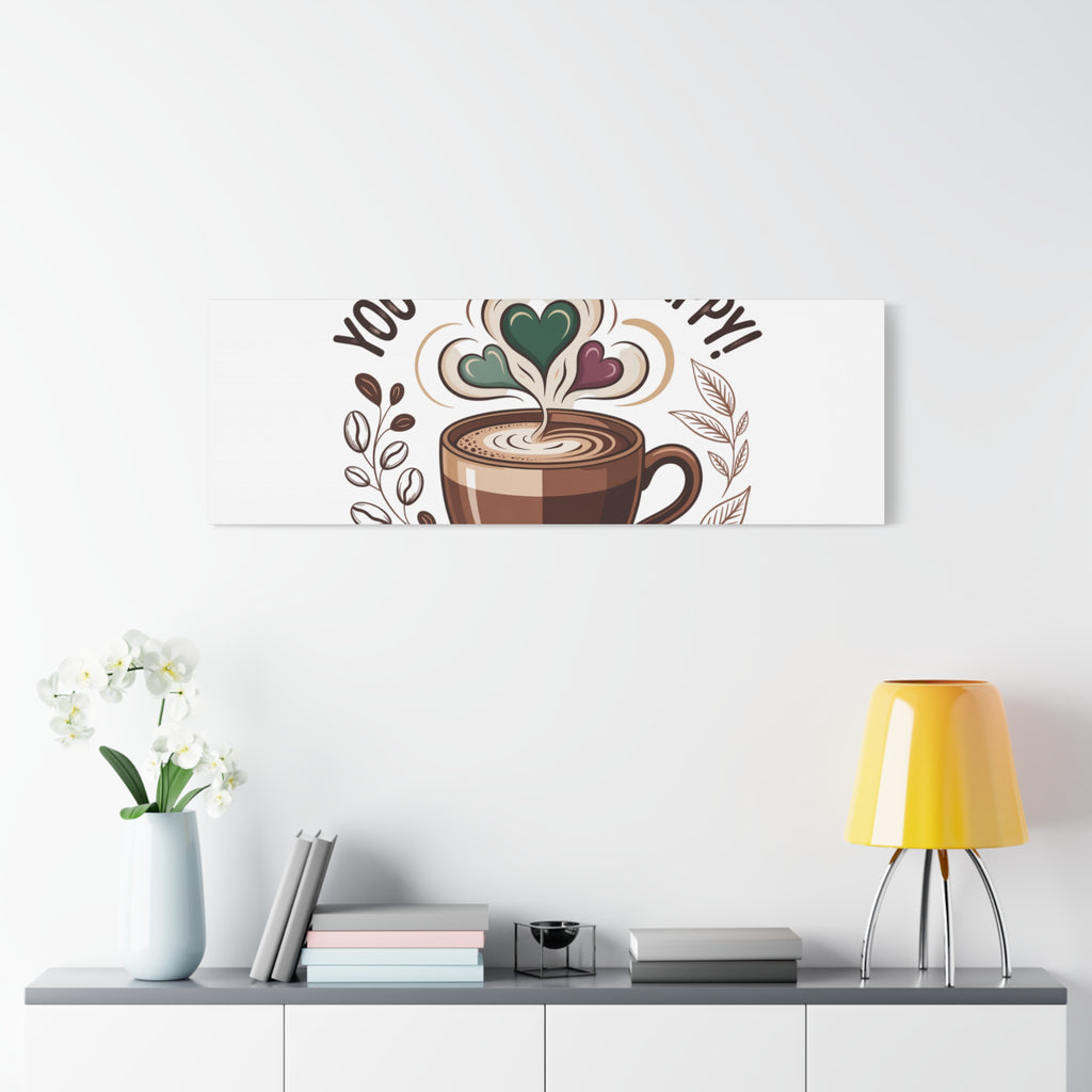 Cozy Mocha Wall Art Canvas