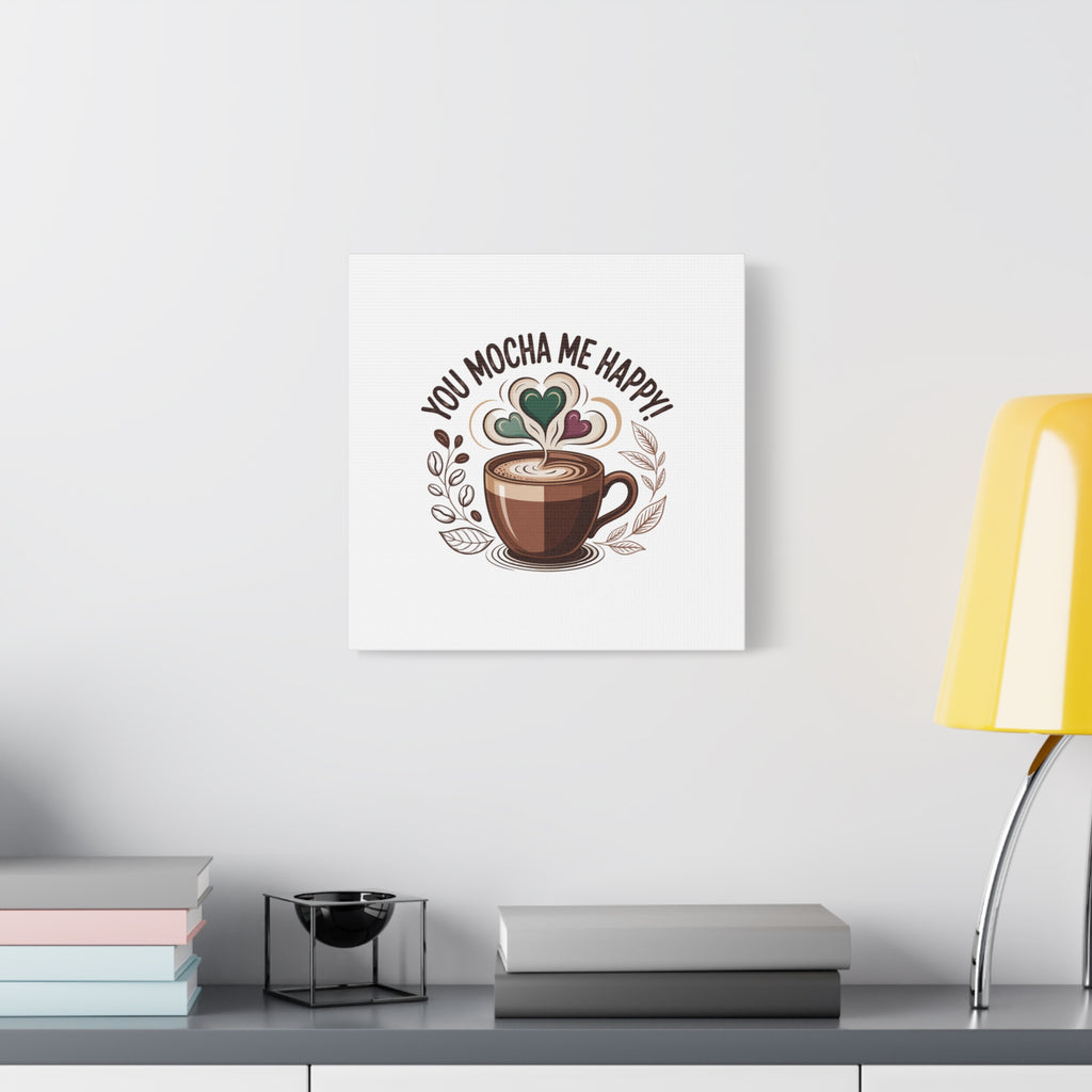 Cozy Mocha Wall Art Canvas