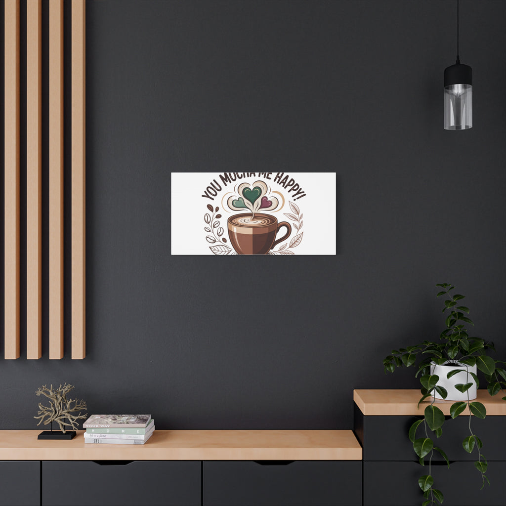 Cozy Mocha Wall Art Canvas