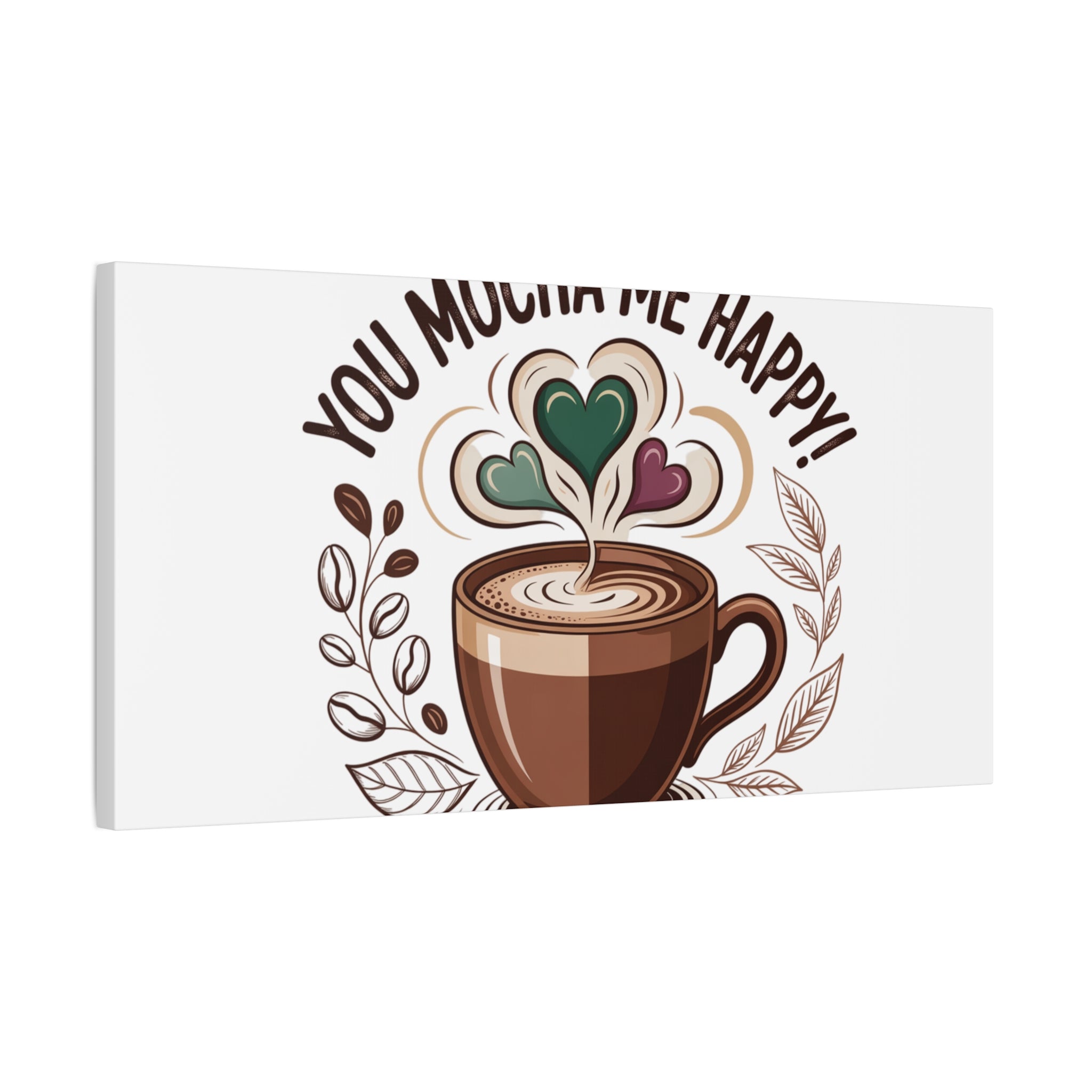 Cozy Mocha Wall Art Canvas