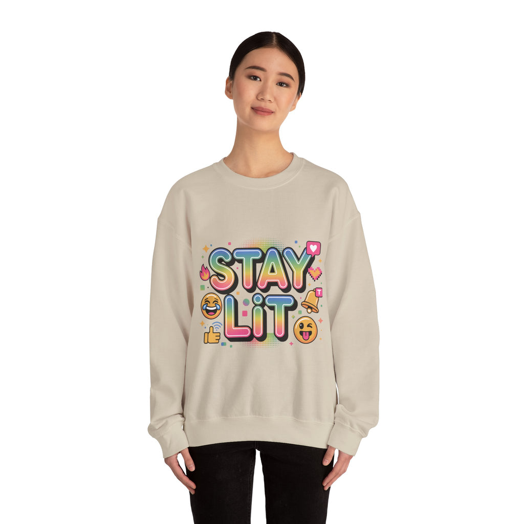 Viral Slang Crewneck Sweatshirt