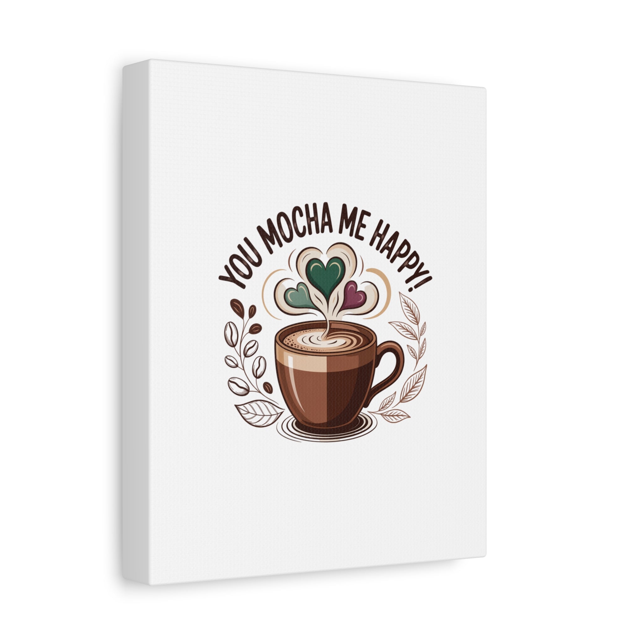 Cozy Mocha Wall Art Canvas