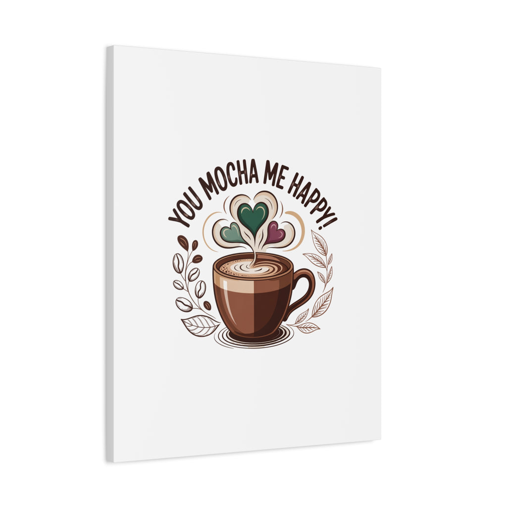 Cozy Mocha Wall Art Canvas